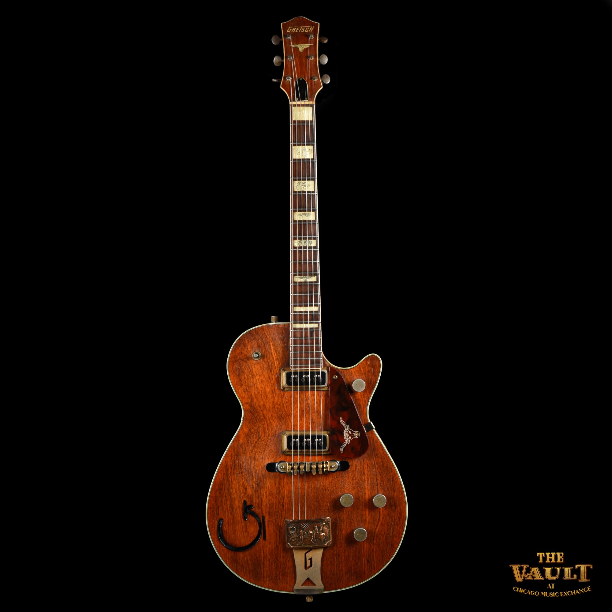Gretsch Round Up Western Orange 1956 Electric Guitars / Solid Body