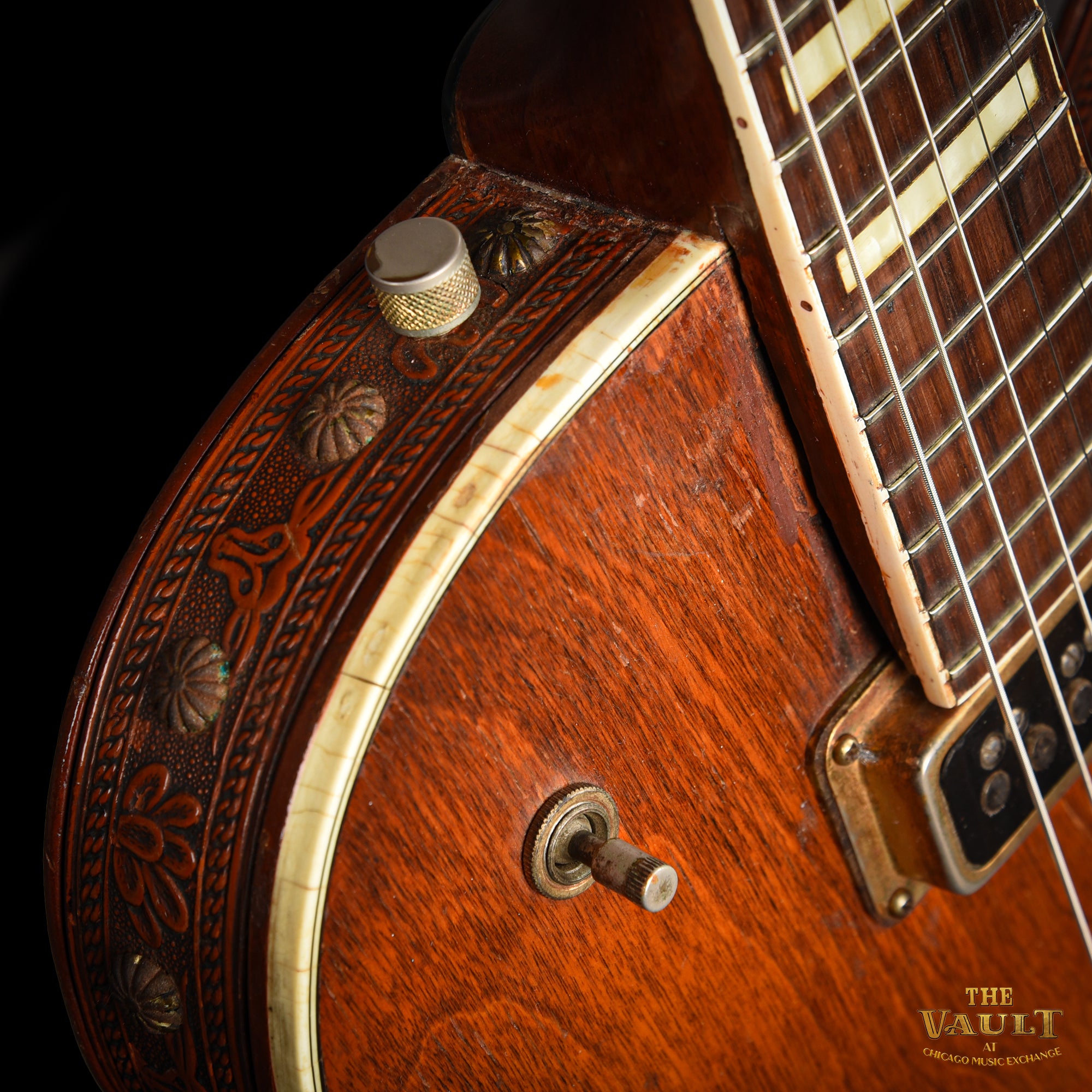 Gretsch Round Up Western Orange 1956 Electric Guitars / Solid Body