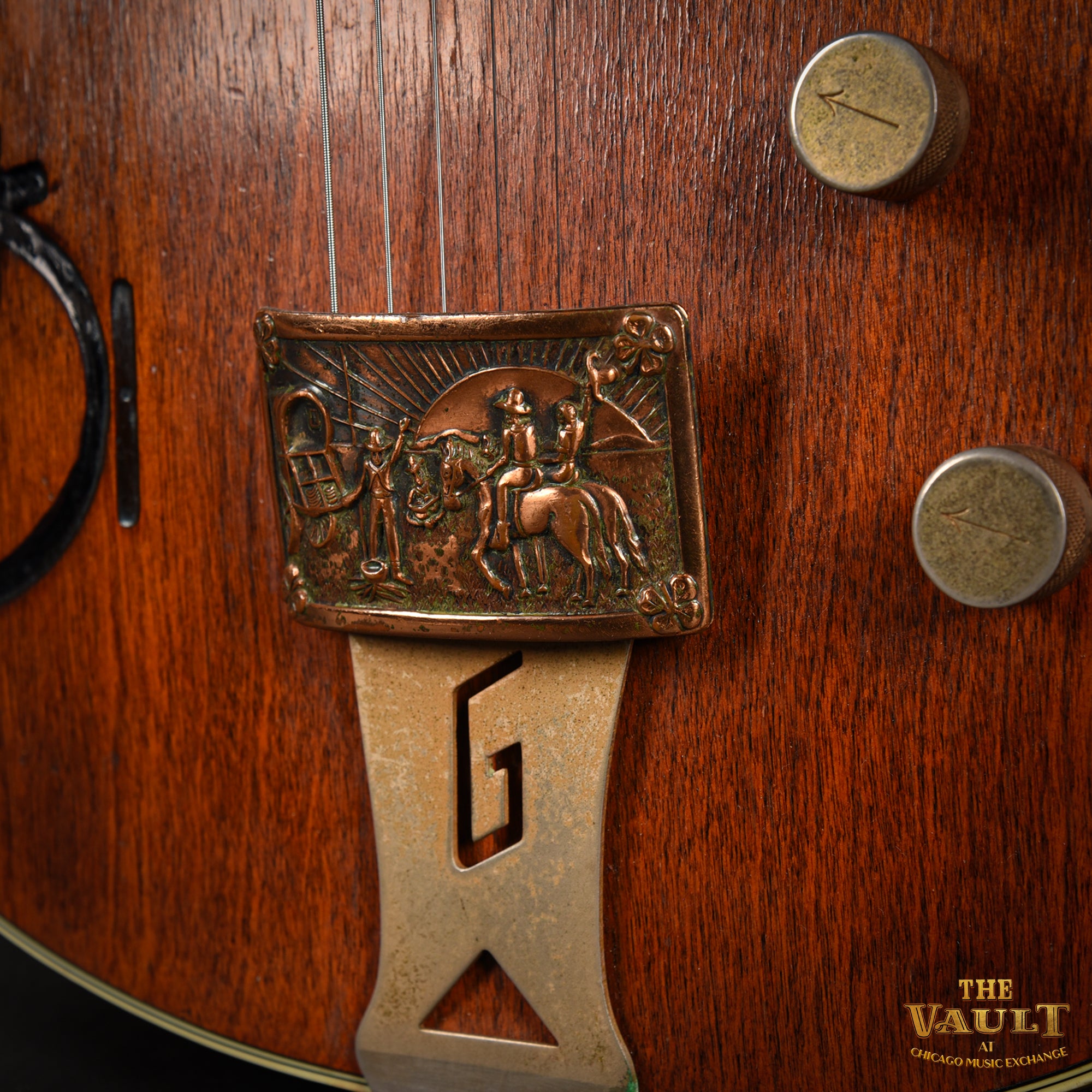 Gretsch Round Up Western Orange 1956 Electric Guitars / Solid Body