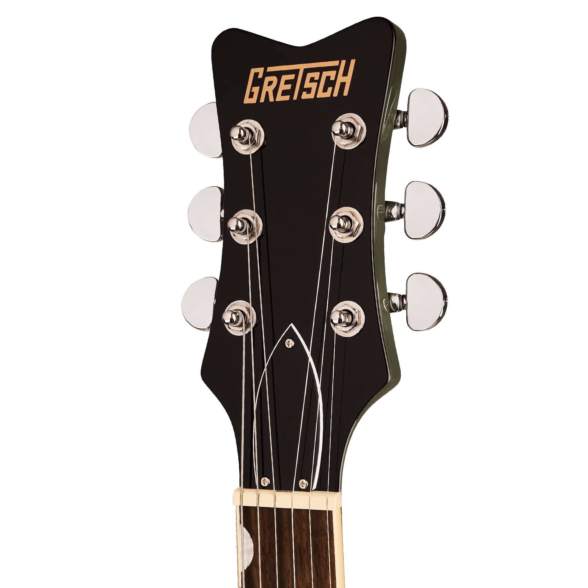 Gretsch Streamliner Jet Club 1 Pickup Olive Drab Electric Guitars / Solid Body