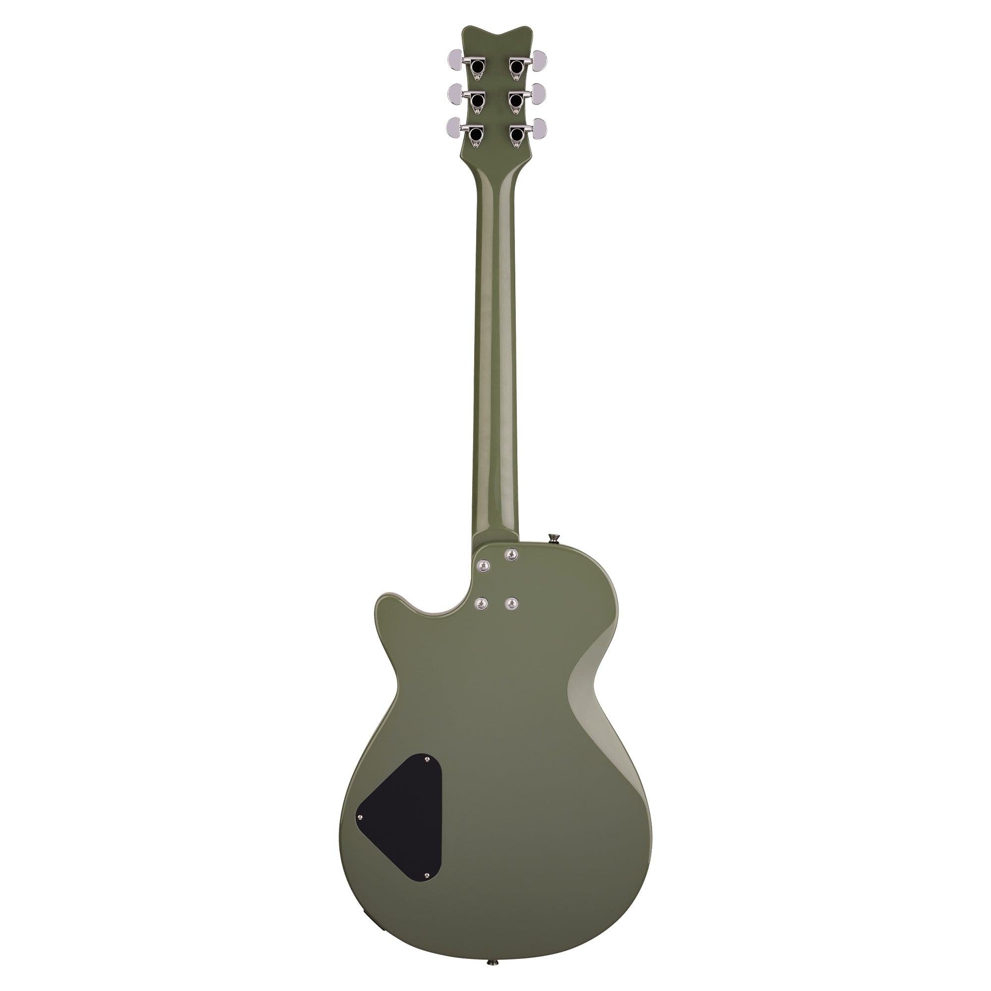 Gretsch Streamliner Jet Club 1 Pickup Olive Drab Electric Guitars / Solid Body