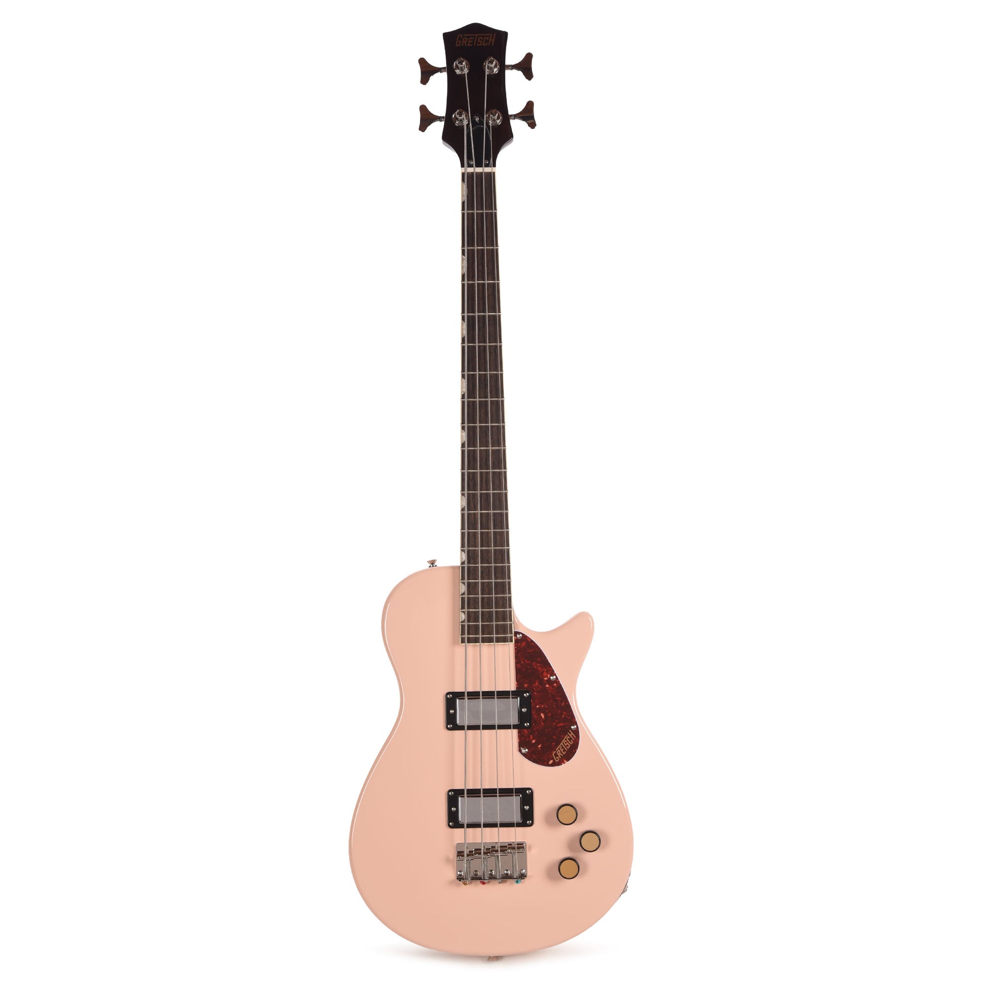 Gretsch Streamliner Jet Club Bass Single-Cut Shell Pink Electric Guitars / Solid Body