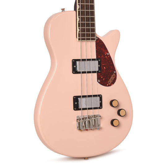 Gretsch Streamliner Jet Club Bass Single-Cut Shell Pink Electric Guitars / Solid Body