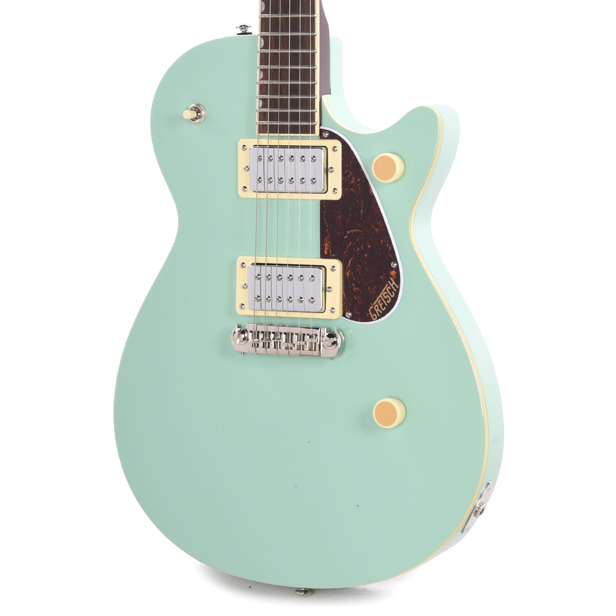 Gretsch Streamliner Jet Club Single-Cut w/ Wraparound Mint Metallic Electric Guitars / Solid Body