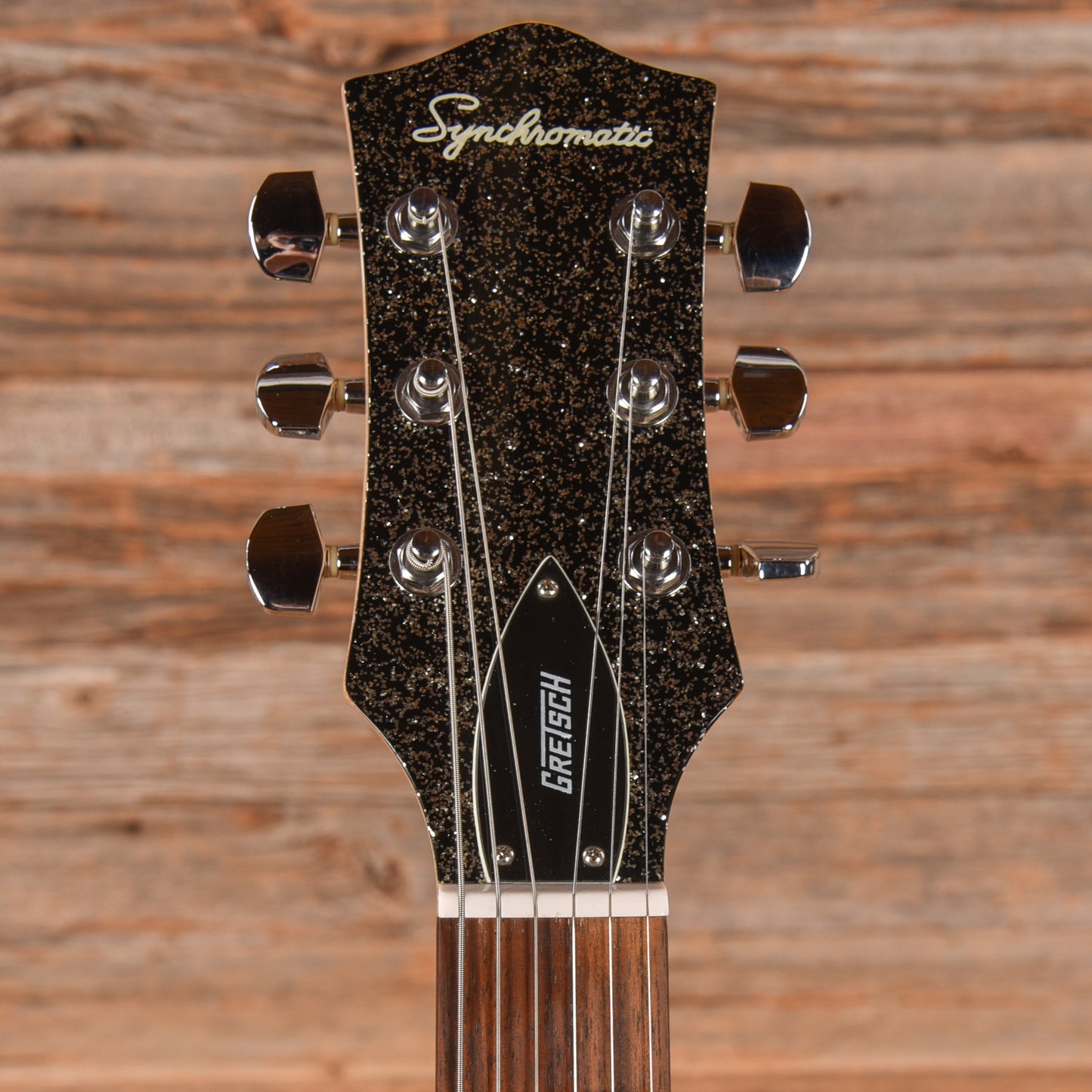 Gretsch Synchromatic Sparkle Jet Silver Sparkle Electric Guitars / Solid Body