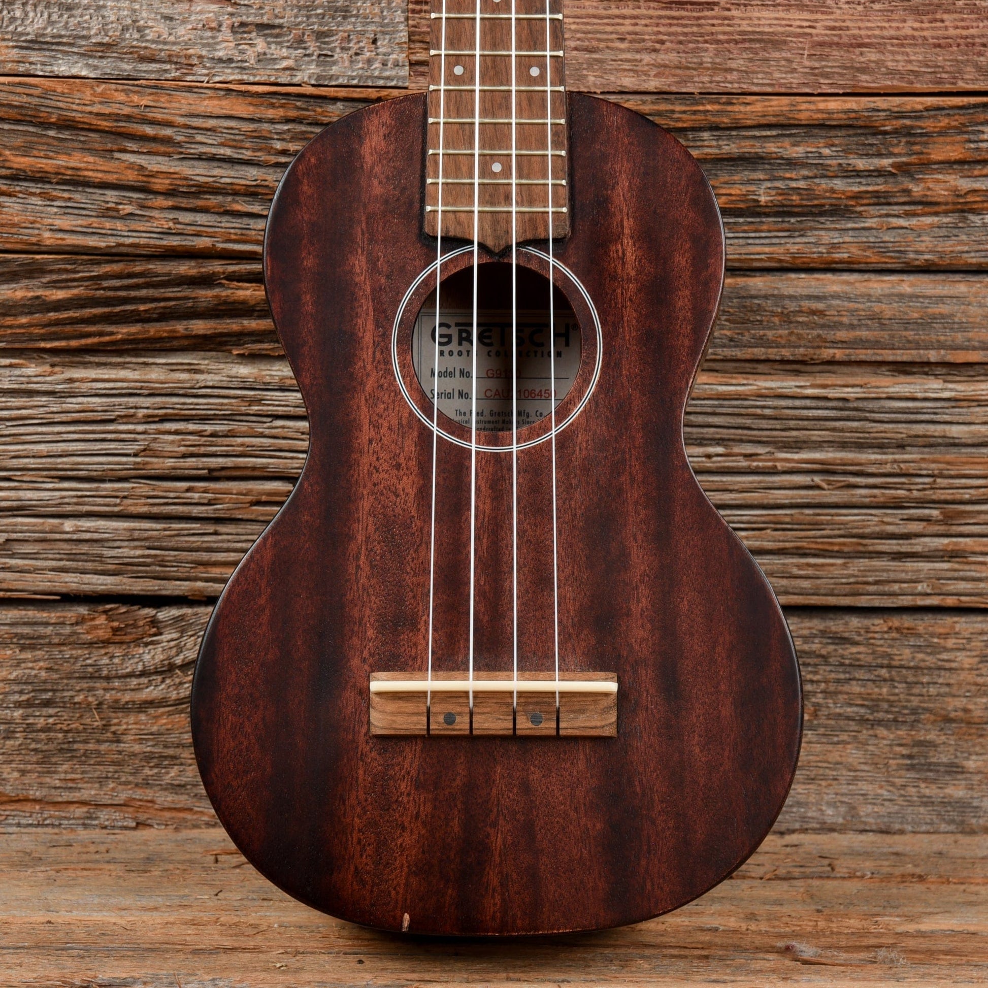 Gretsch G9110 Concert Standard Ukulele Natural Folk Instruments / Ukuleles