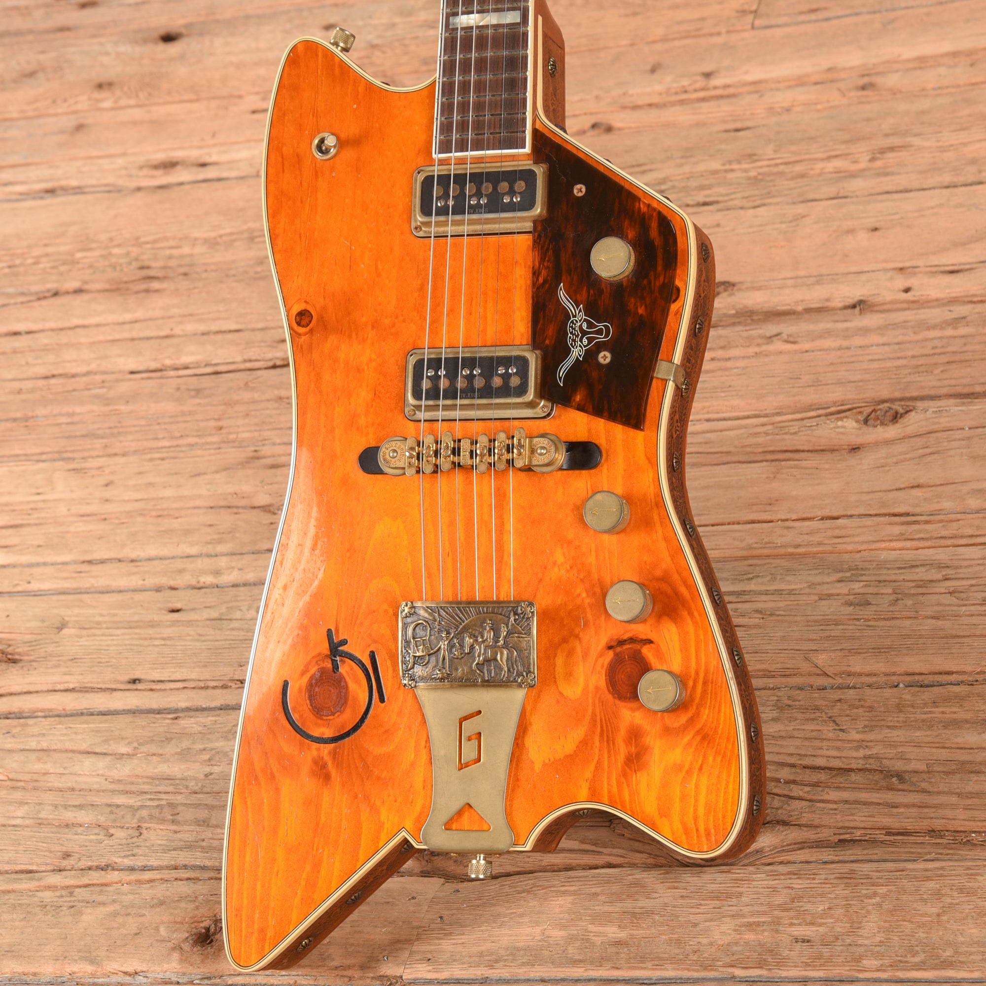 Gretsch Caddy Bo Roundup Orange Pine 2022 - Zac Brown