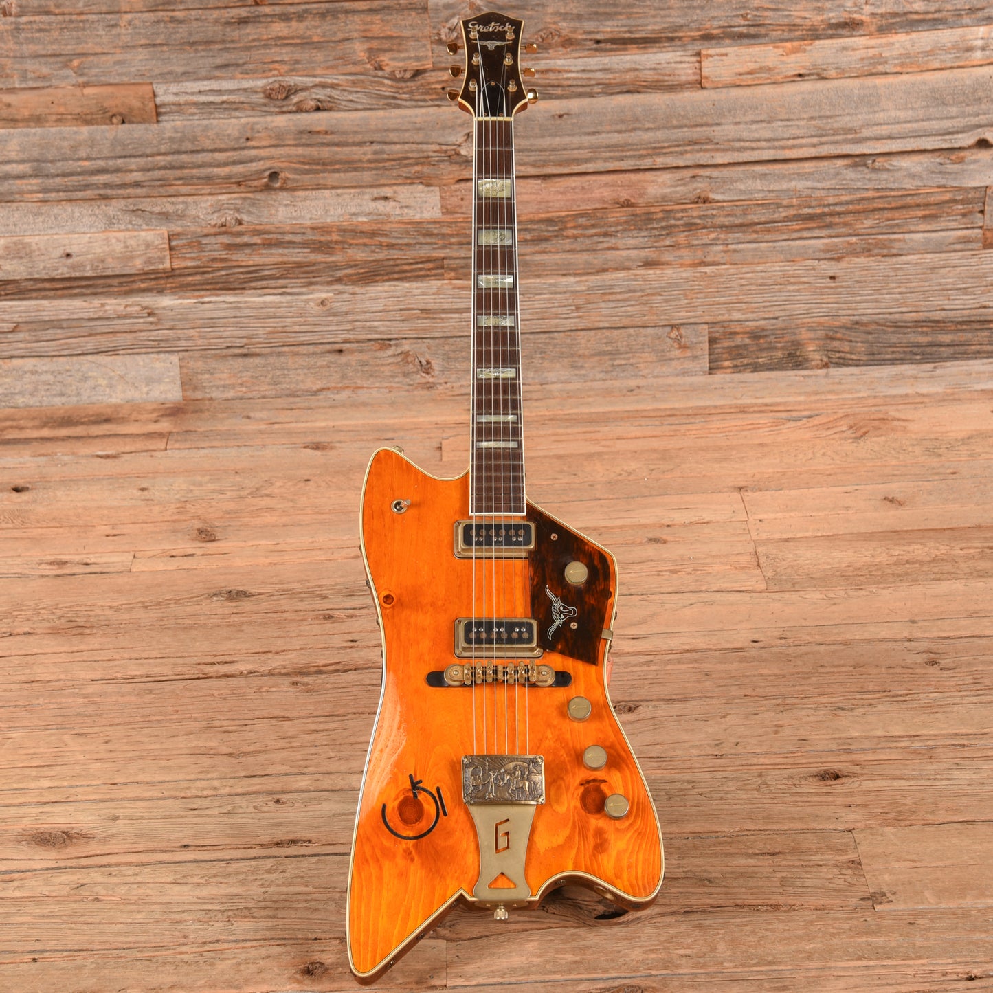 Gretsch Caddy Bo Roundup Orange Pine 2022 - Zac Brown