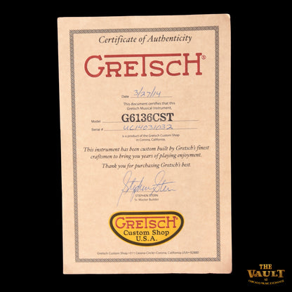 Gretsch G-6136-CST Custom Painted by Louis Markoya Protegé to Salvador Dali 2014 - Zac Brown