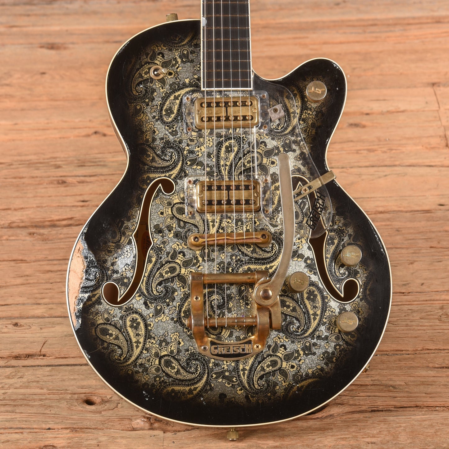 Gretsch G6099 Silver Burst Paisley 2022 - Zac Brown