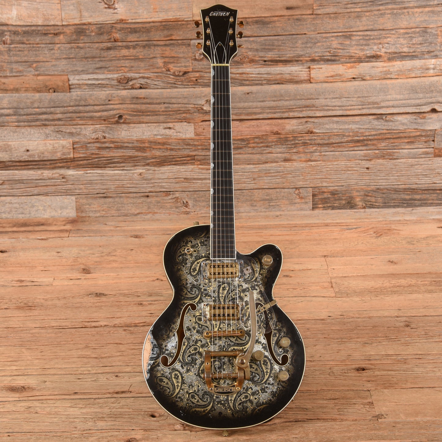 Gretsch G6099 Silver Burst Paisley 2022 - Zac Brown