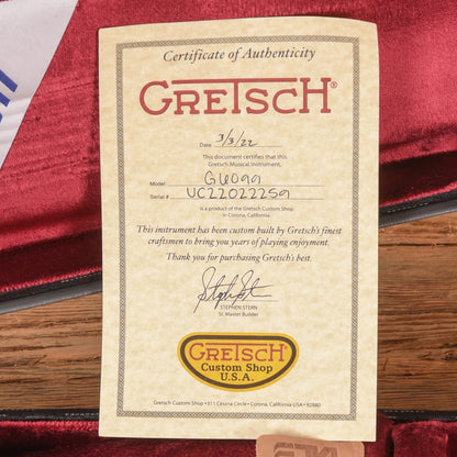 Gretsch G6099 Silver Burst Paisley 2022 - Zac Brown