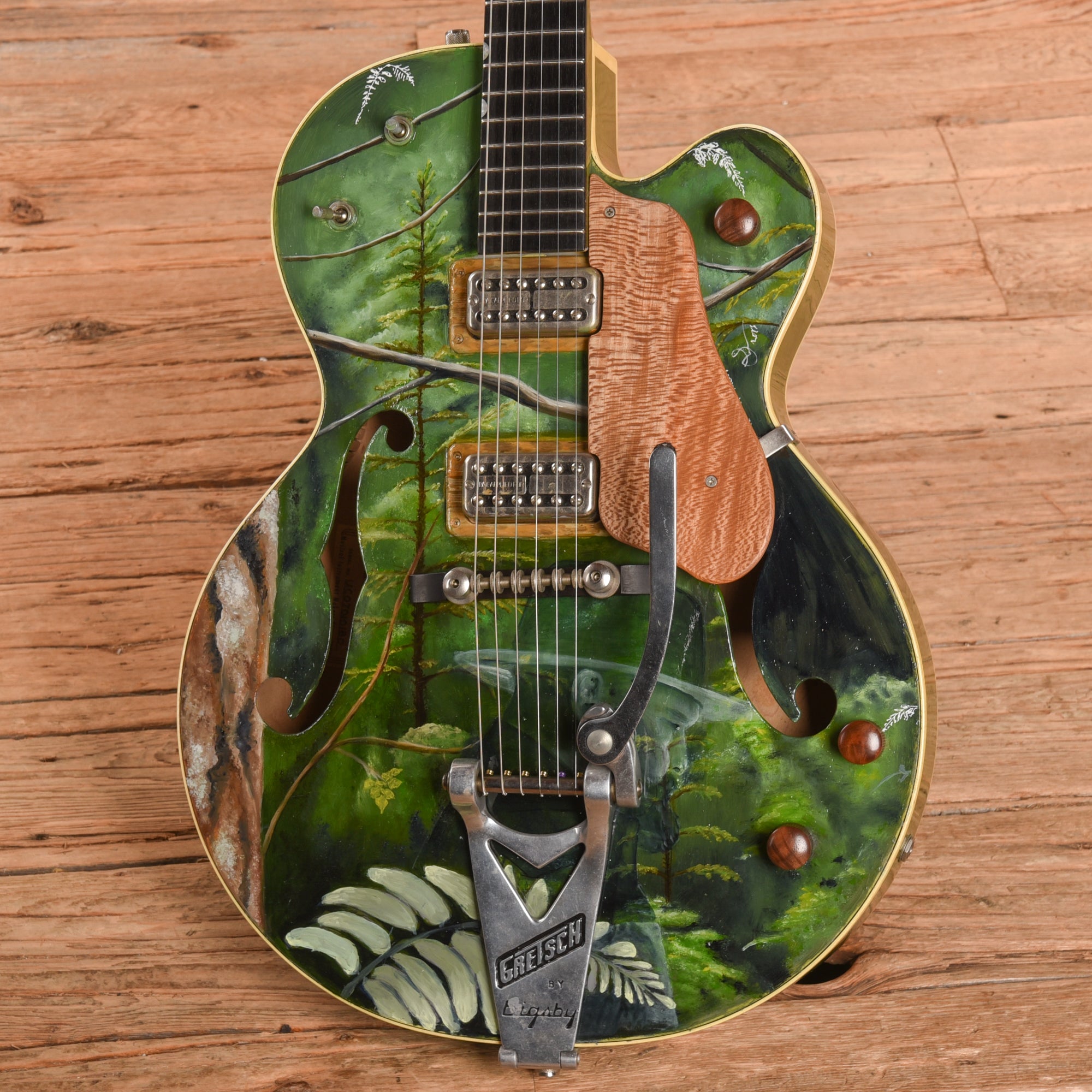 Gretsch G6118TCST Hand Painted Forest Portrait 2007 - Zac Brown