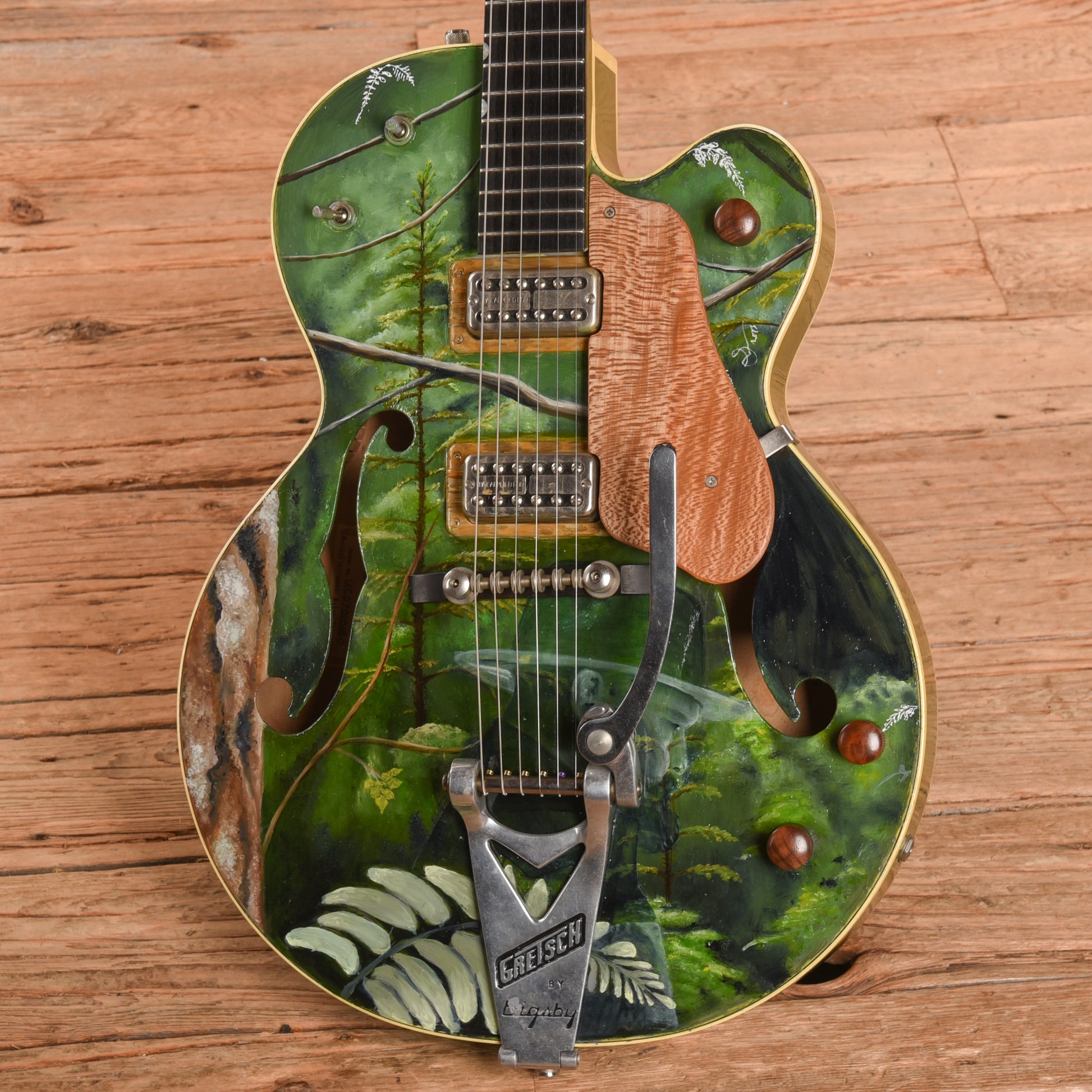 Gretsch G6118TCST Hand Painted Forest Portrait 2007 - Zac Brown