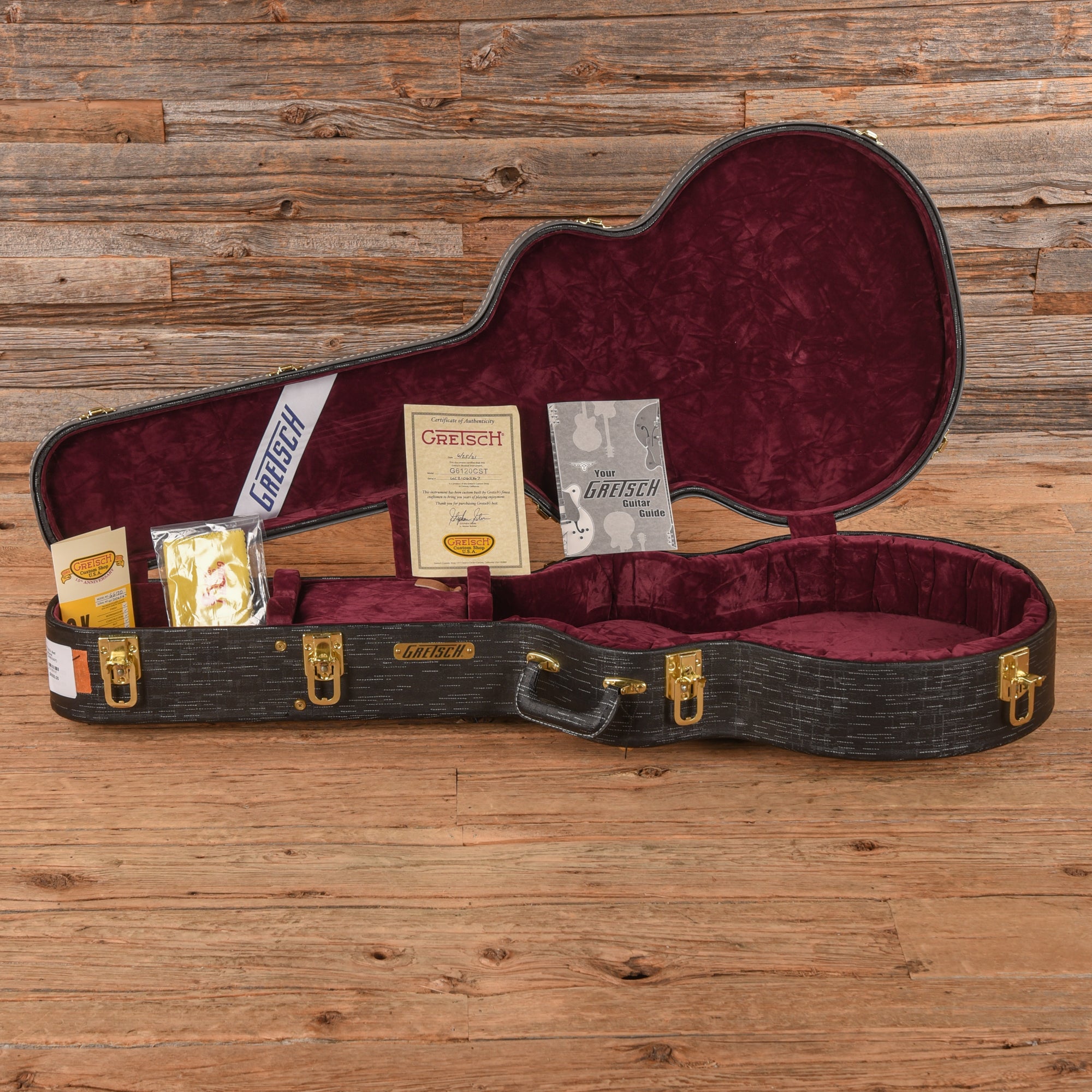 Gretsch G6120-CST Red Sparkle Over Sunburst 2021 - Zac Brown
