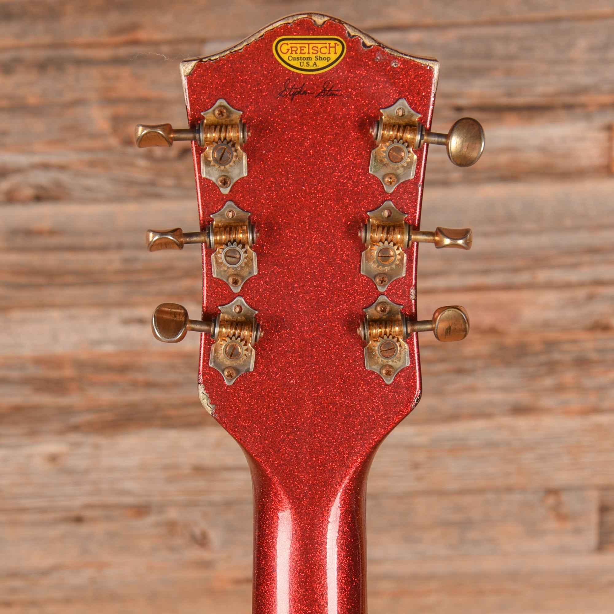 Gretsch G6120-CST Red Sparkle Over Sunburst 2021 - Zac Brown