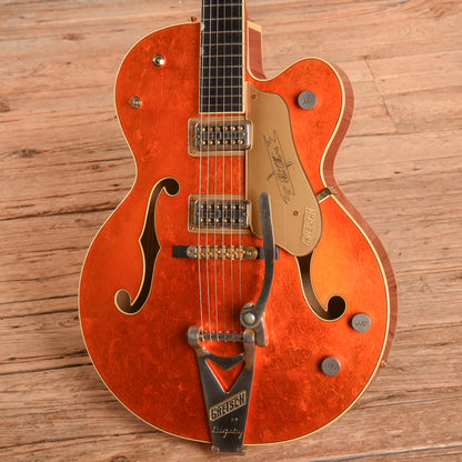Gretsch G6120CST 125th Anniversary Gold Leaf Orange 2008 - Zac Brown