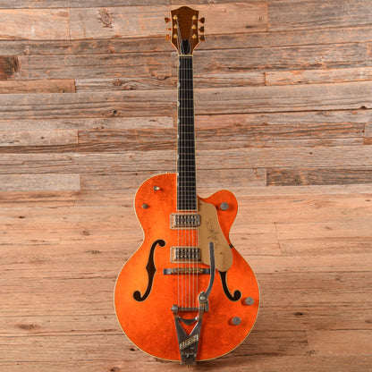 Gretsch G6120CST 125th Anniversary Gold Leaf Orange 2008 - Zac Brown