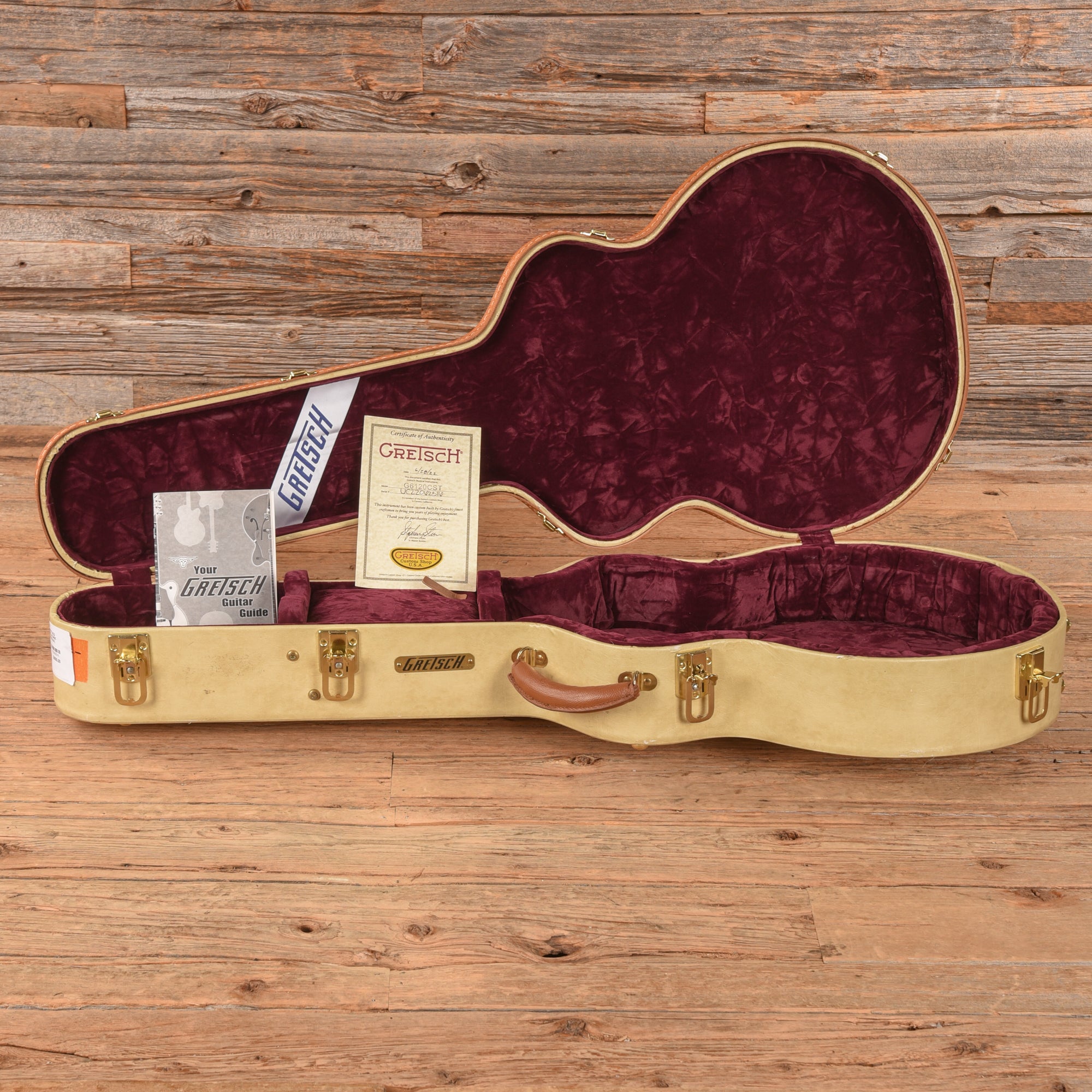 Gretsch G6120CST Flamed Orange 2022 - Zac Brown