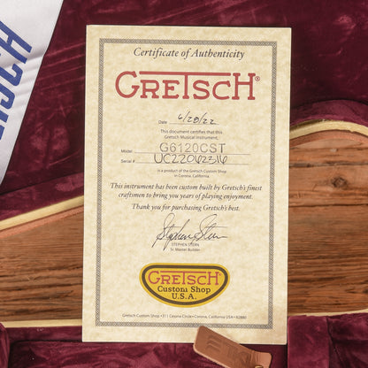Gretsch G6120CST Flamed Orange 2022 - Zac Brown