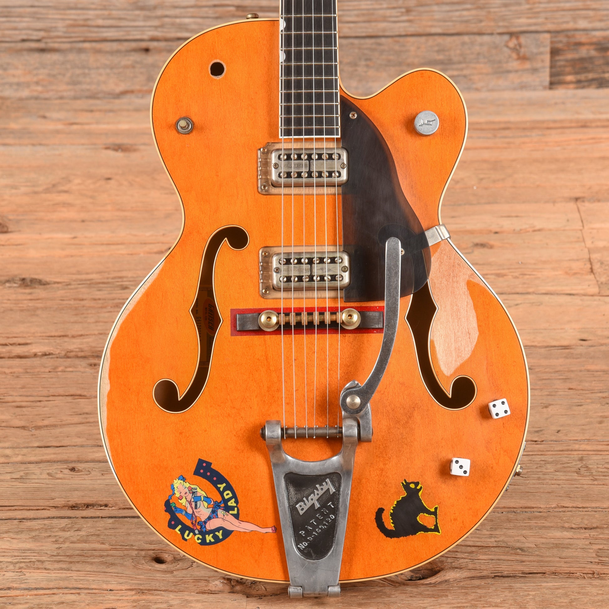 Gretsch Custom Shop Stephen Stern Masterbuilt G6120SSC Brian Setzer Tribute Orange 2009