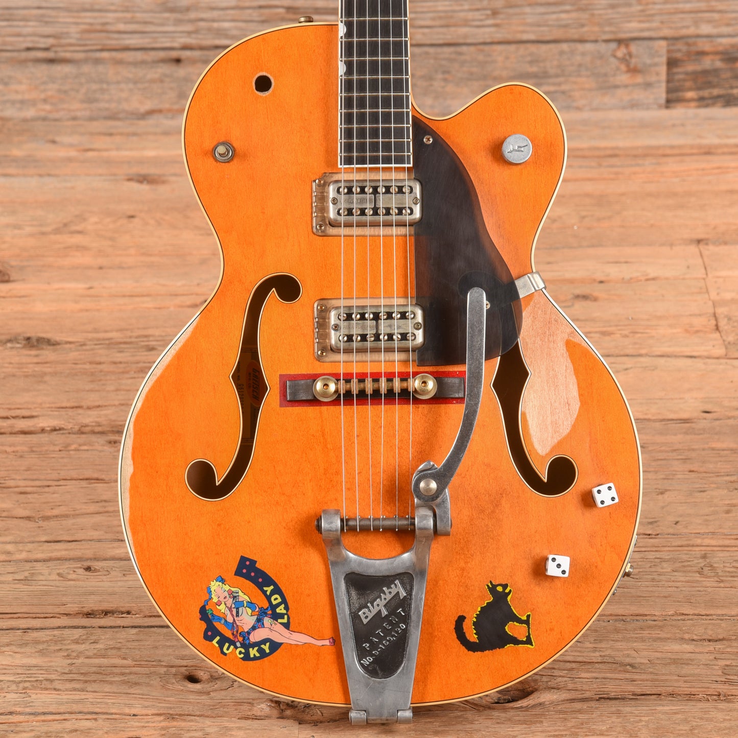 Gretsch G6120SSC Brian Setzer Tribute Orange 2009 - Zac Brown