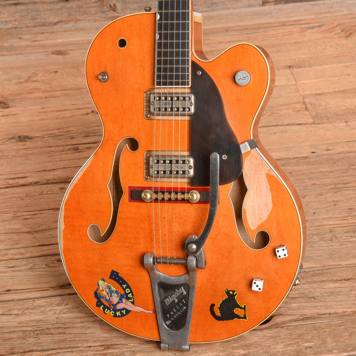 Gretsch Custom Shop Stephen Stern Masterbuilt G6120SSC Brian Setzer Tr – Chicago Music Exchange