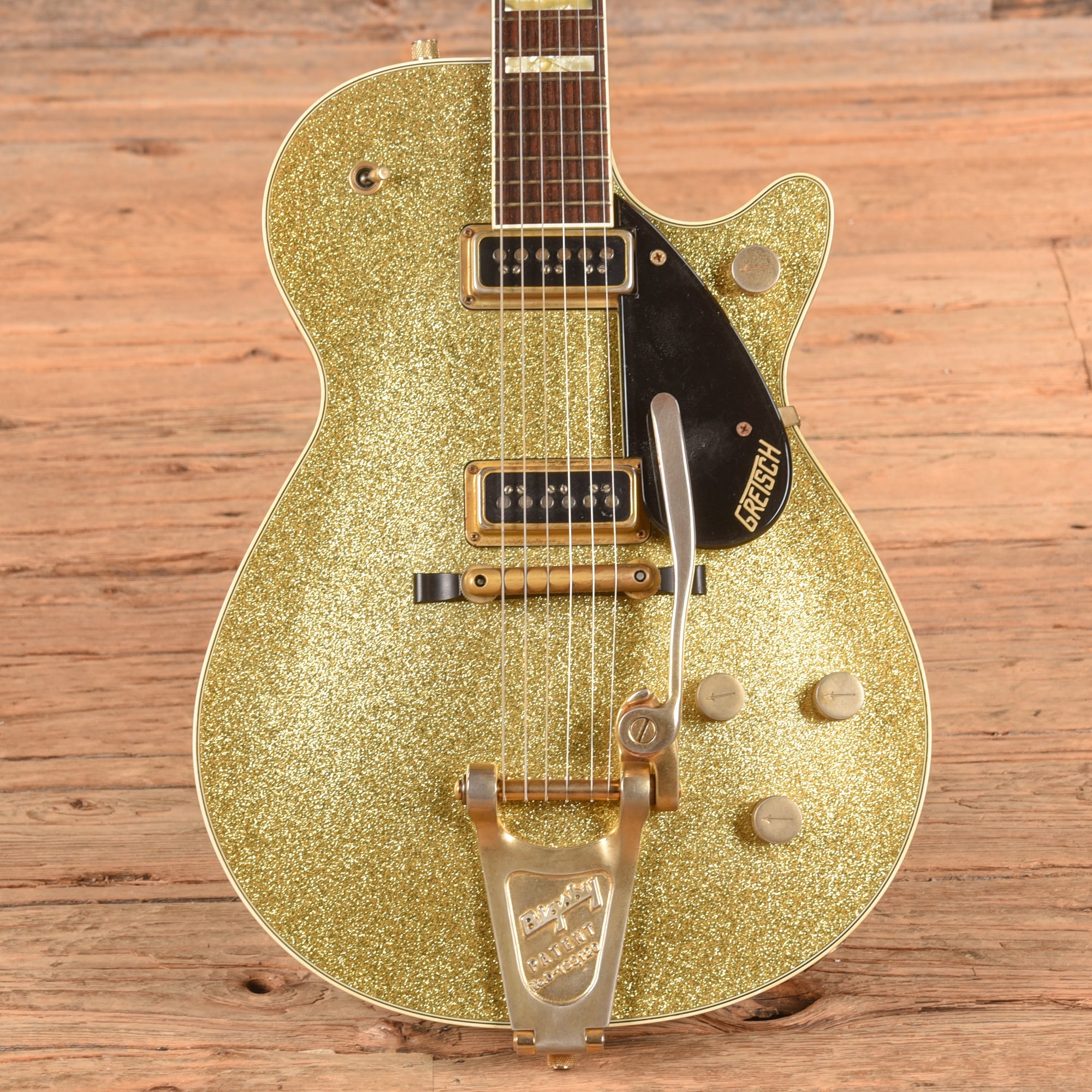 Gretsch G6128-CS Duo Jet Gold Sparkle 2014 - Zac Brown