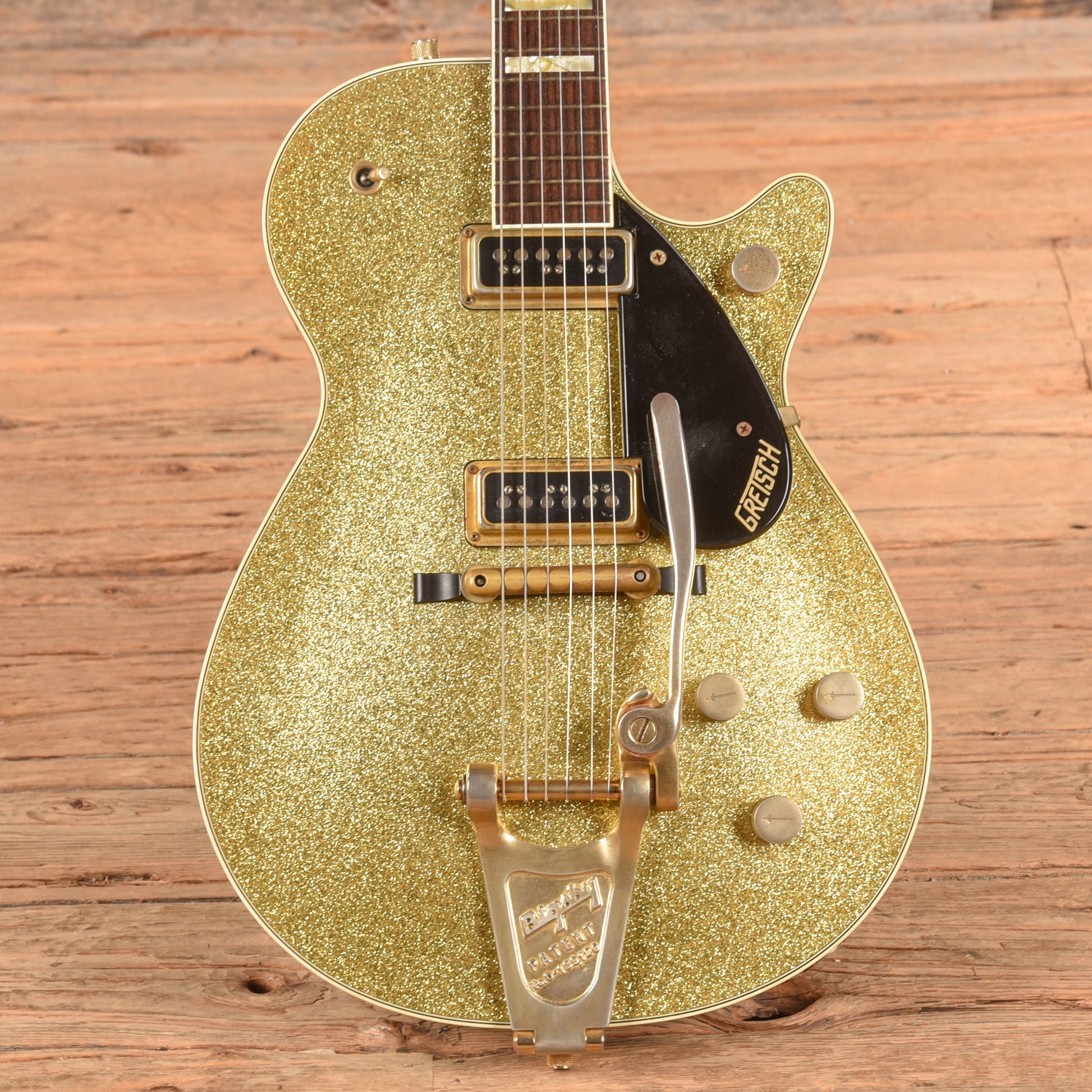 Gretsch G6128-CS Duo Jet Gold Sparkle 2014 - Zac Brown
