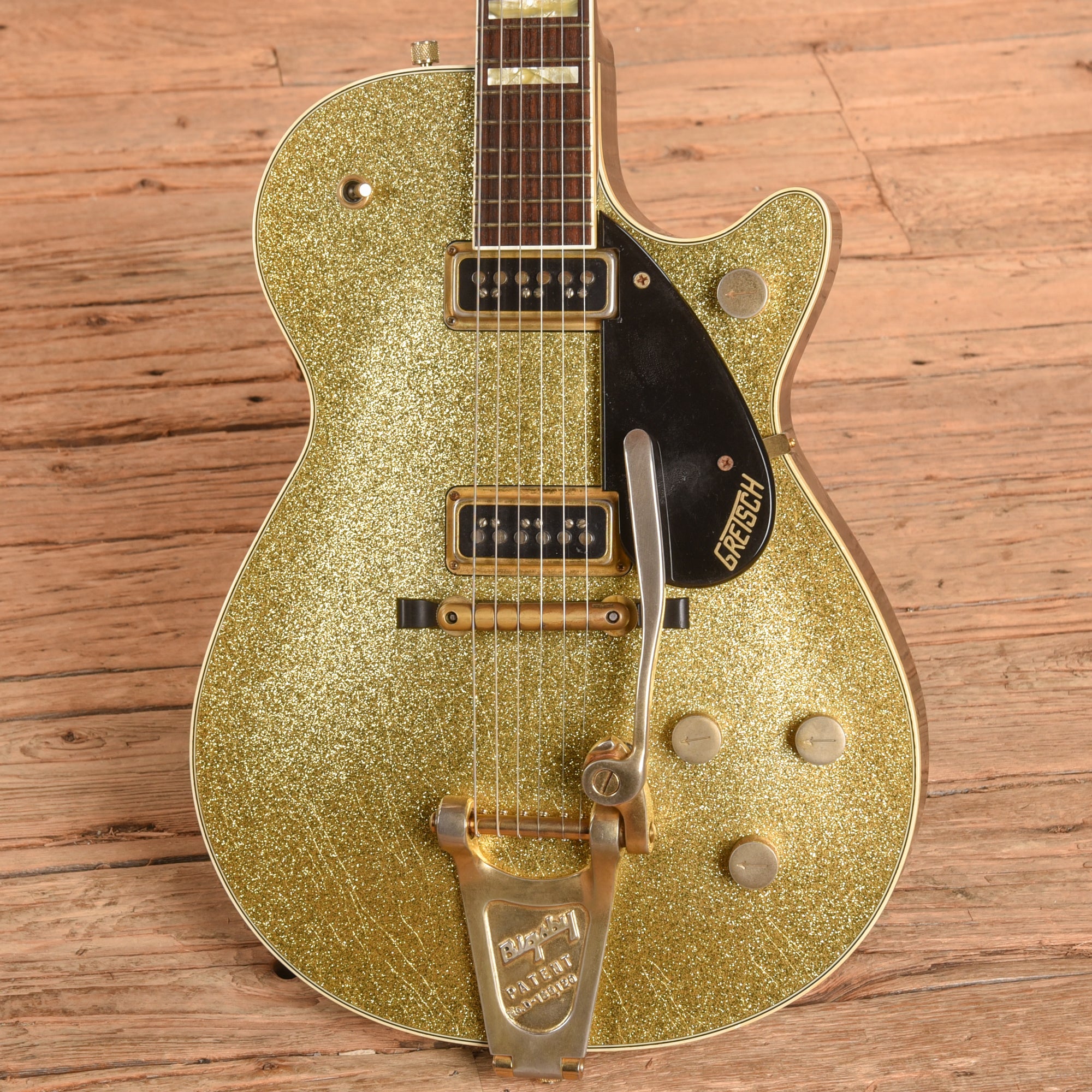 Gretsch G6128-CS Duo Jet Gold Sparkle 2014 - Zac Brown