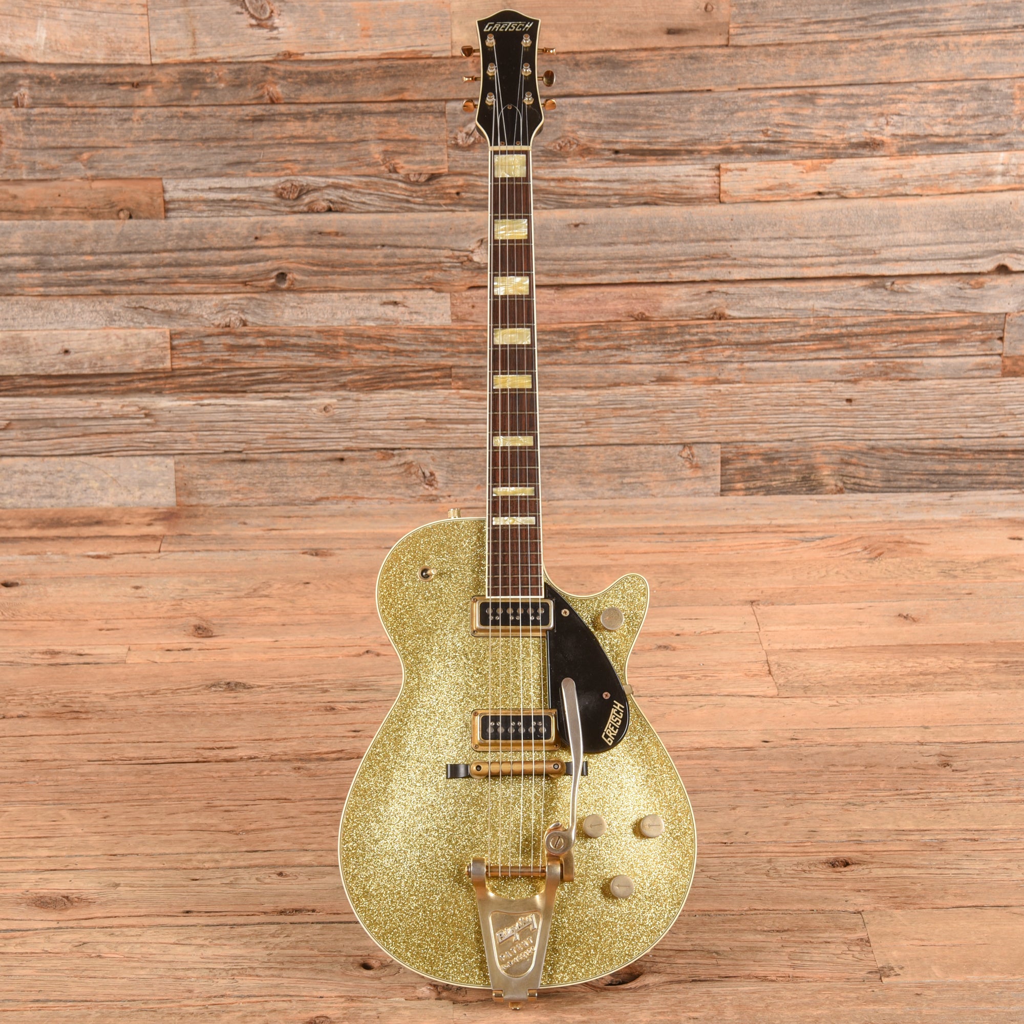 Gretsch G6128-CS Duo Jet Gold Sparkle 2014 - Zac Brown