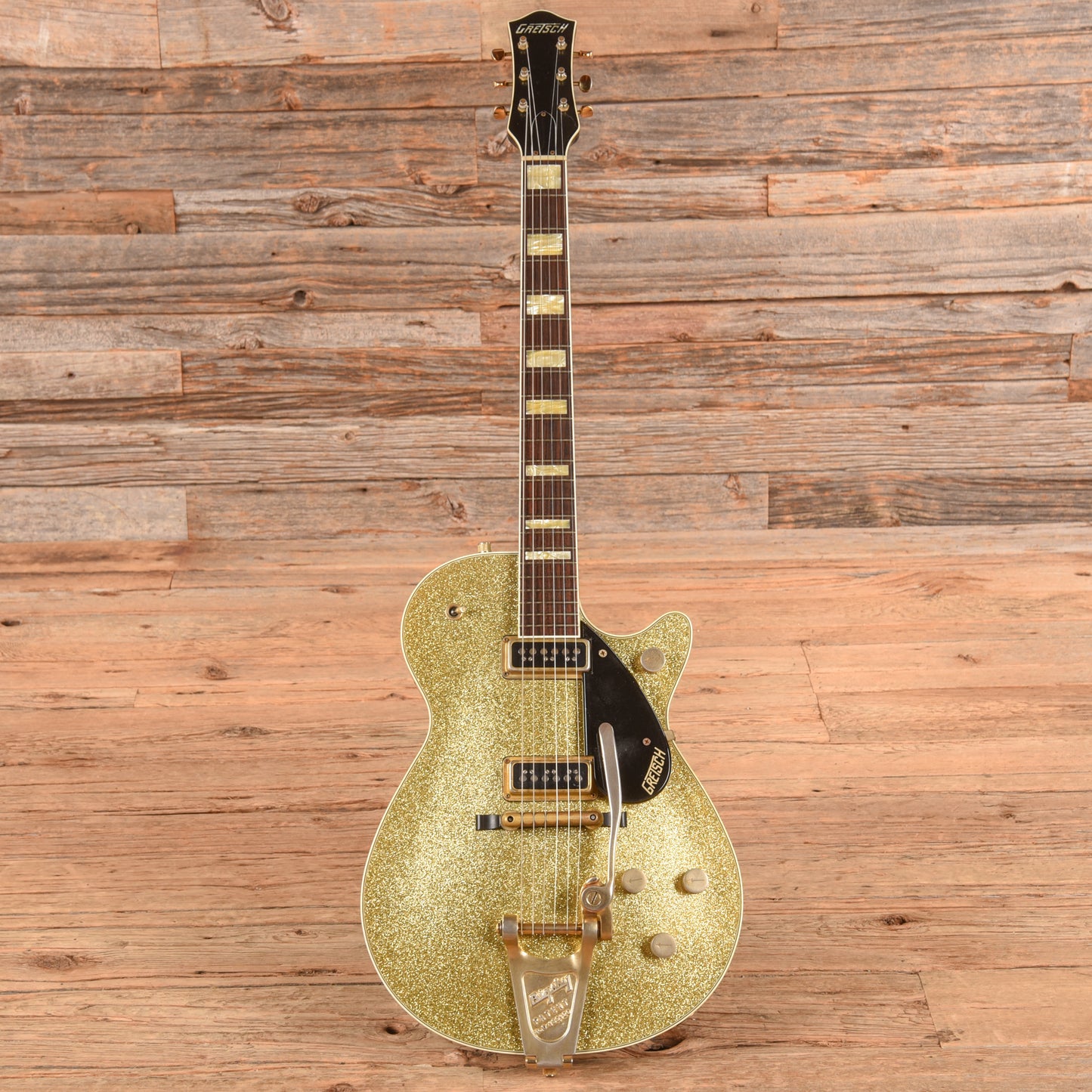 Gretsch G6128-CS Duo Jet Gold Sparkle 2014 - Zac Brown
