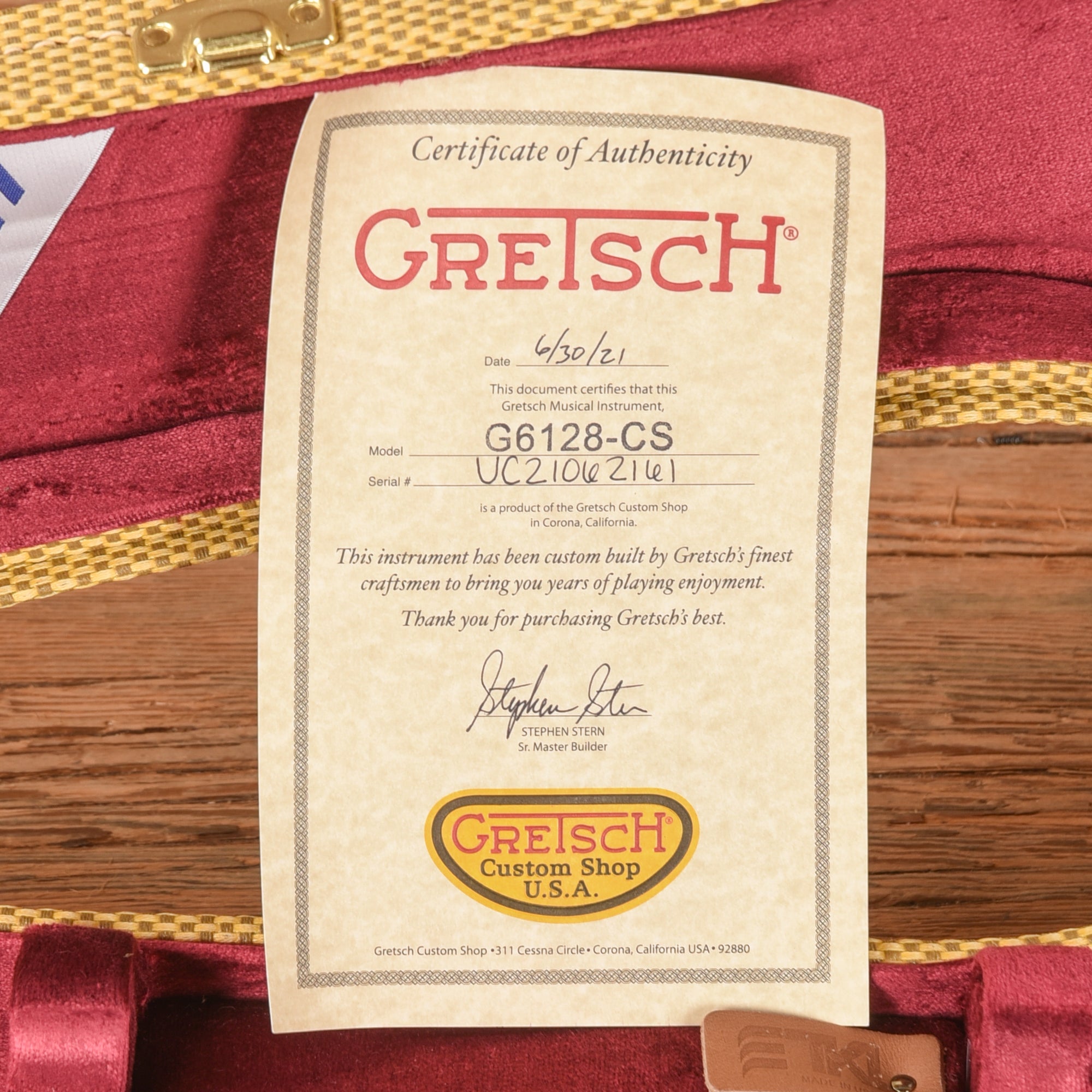 Gretsch G6128-CS Duo-Jet White 2021 - Zac Brown
