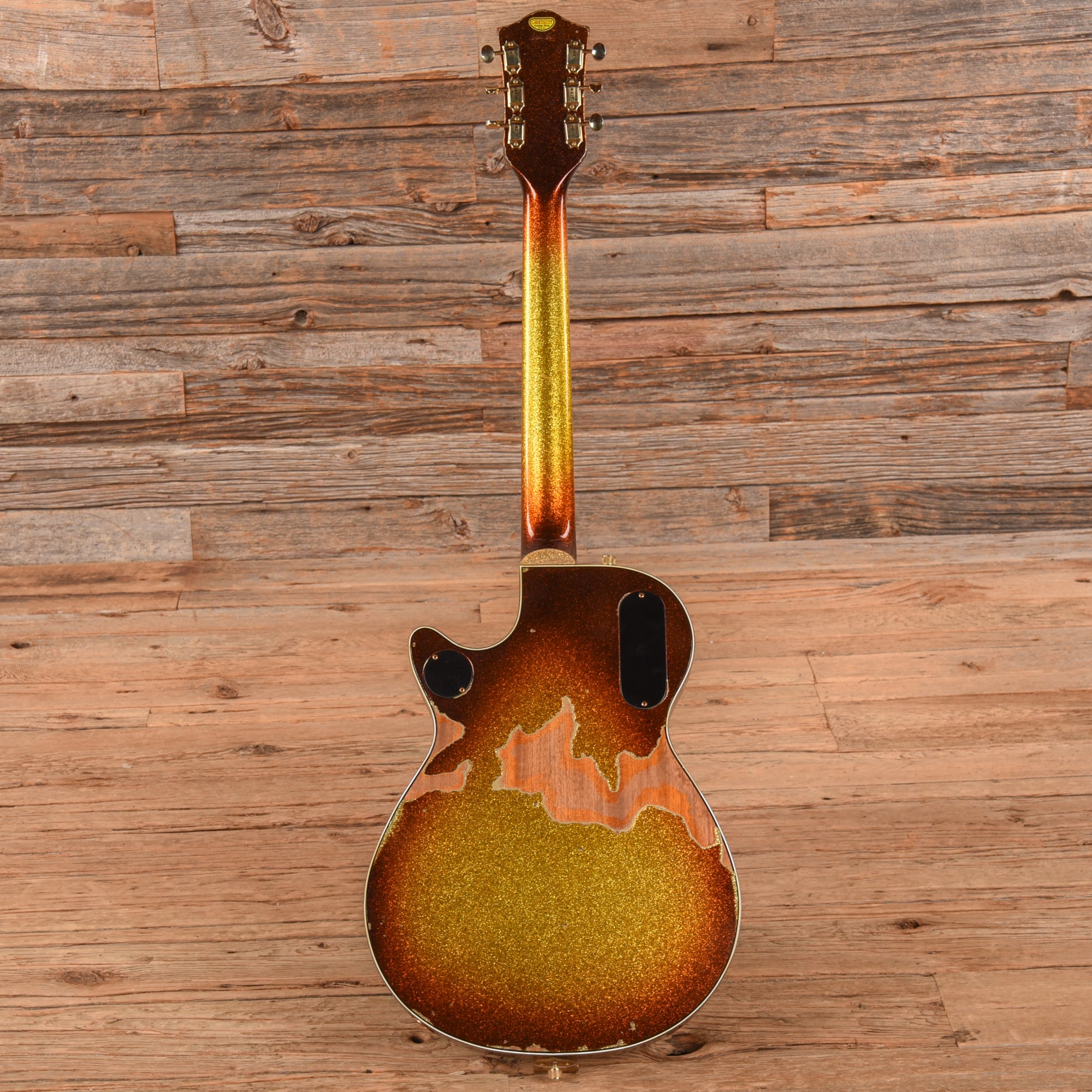 Gretsch G6128-CS Roadrunner Goldburst Sparkle over Multicolor 2020 - Zac Brown