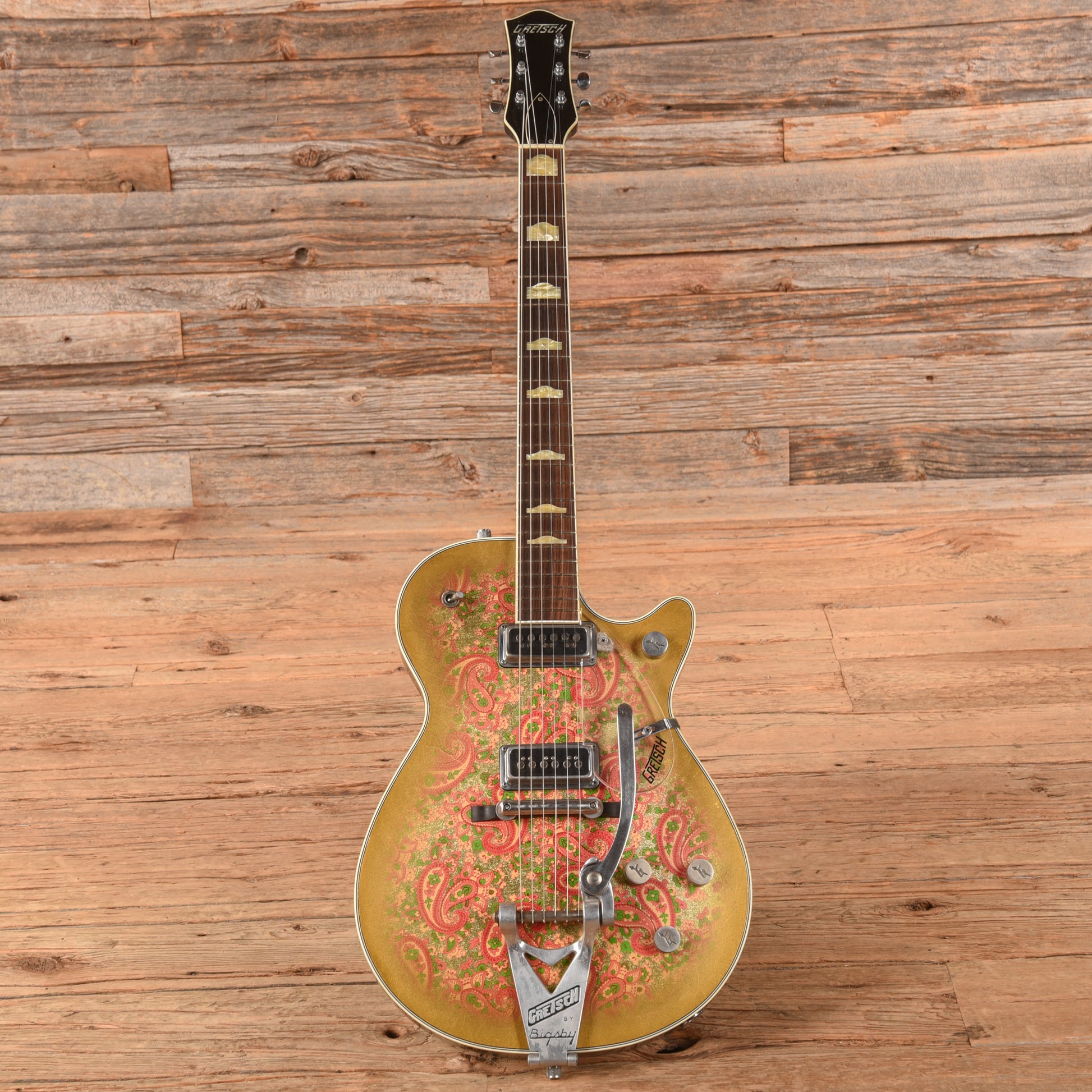 Gretsch G6128 Custom Shop Gold Paisley 2018 - Zac Brown