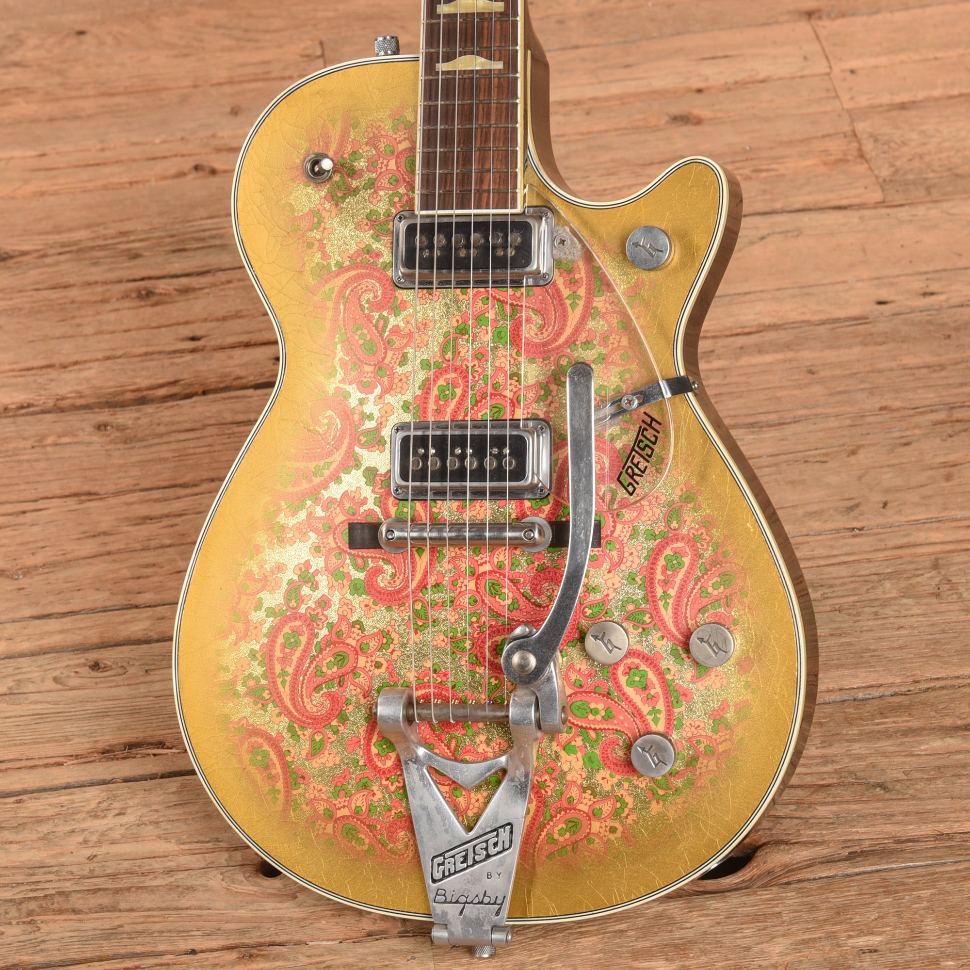 Gretsch G6128 Custom Shop Gold Paisley 2018 - Zac Brown