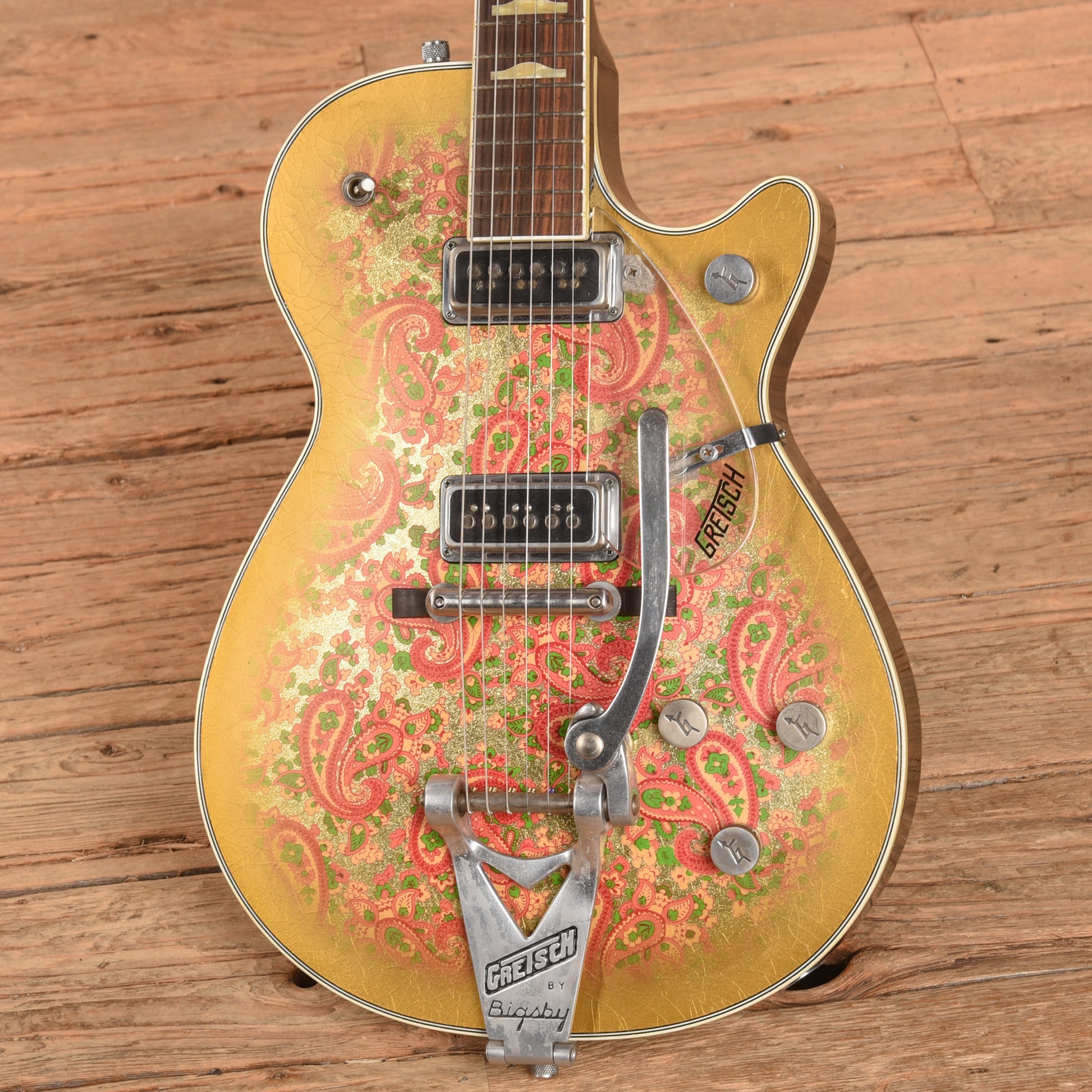 Gretsch G6128 Custom Shop Gold Paisley 2018 - Zac Brown