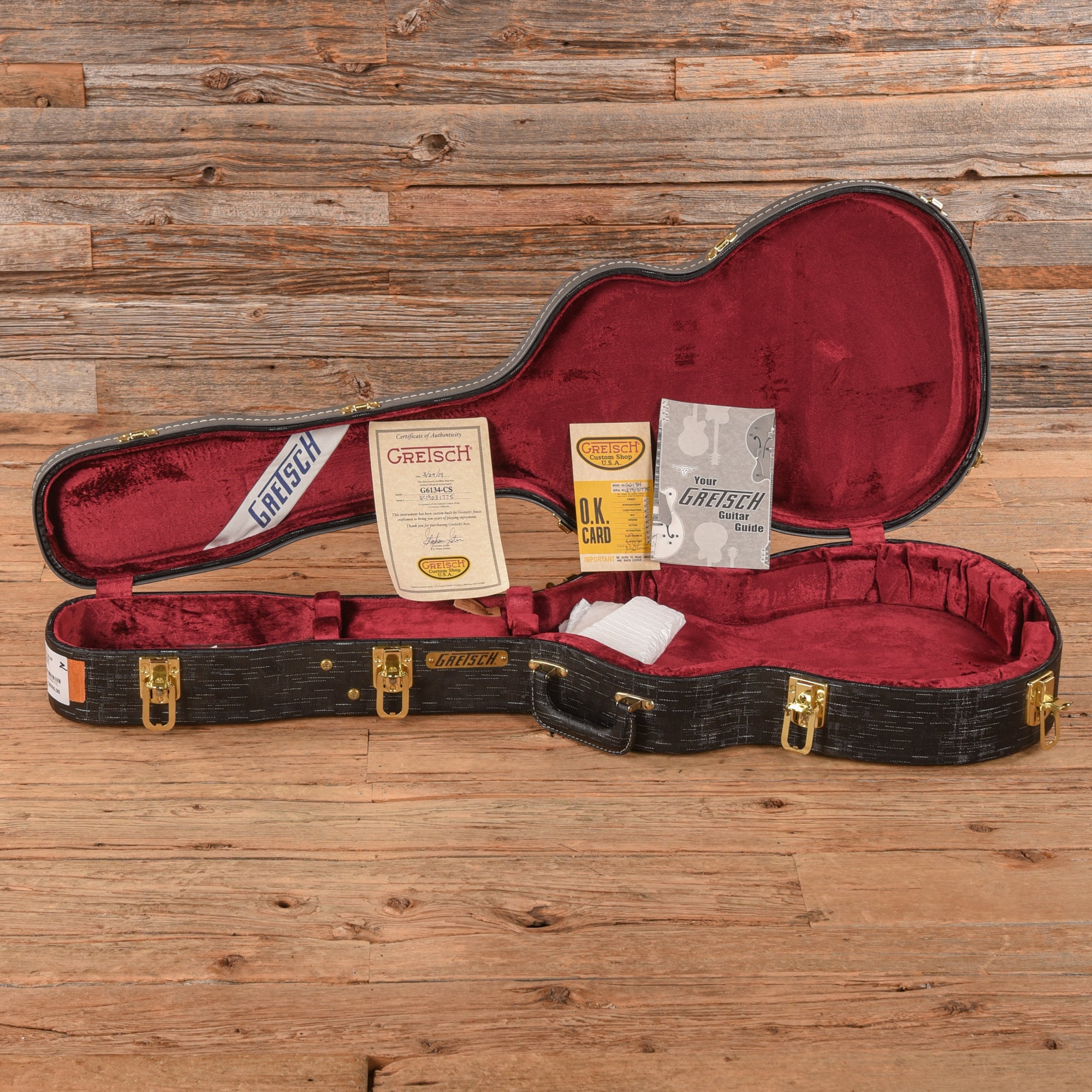 Gretsch G6134-CS Blue Sparkle 2019 - Zac Brown