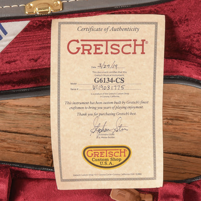 Gretsch G6134-CS Blue Sparkle 2019 - Zac Brown