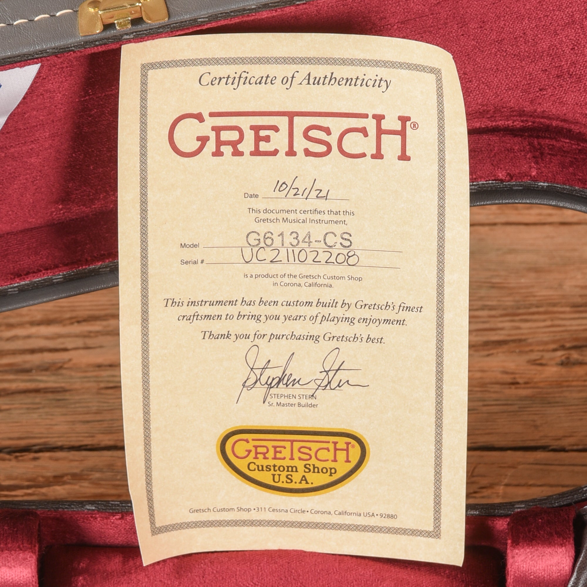 Gretsch G6134-CS Flower Paisley 2021 - Zac Brown