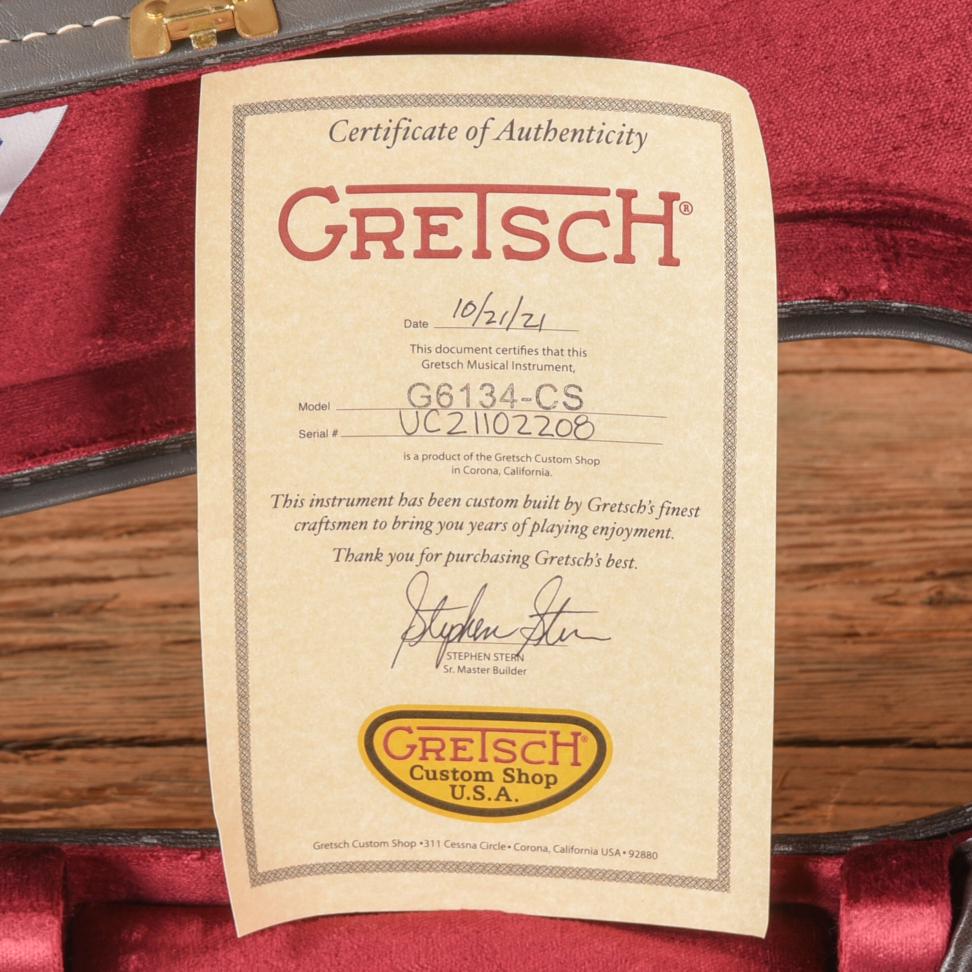 Gretsch G6134-CS Flower Paisley 2021 - Zac Brown