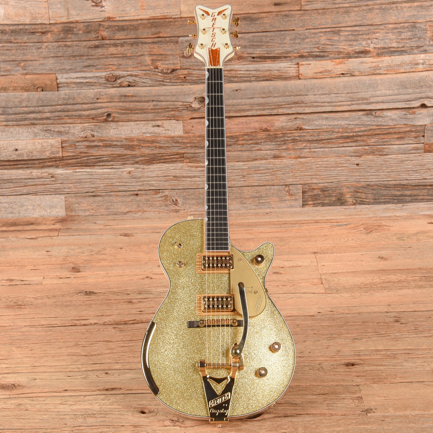 Gretsch G6134-CS Penguin Gold Sparkle 2021 - Zac Brown
