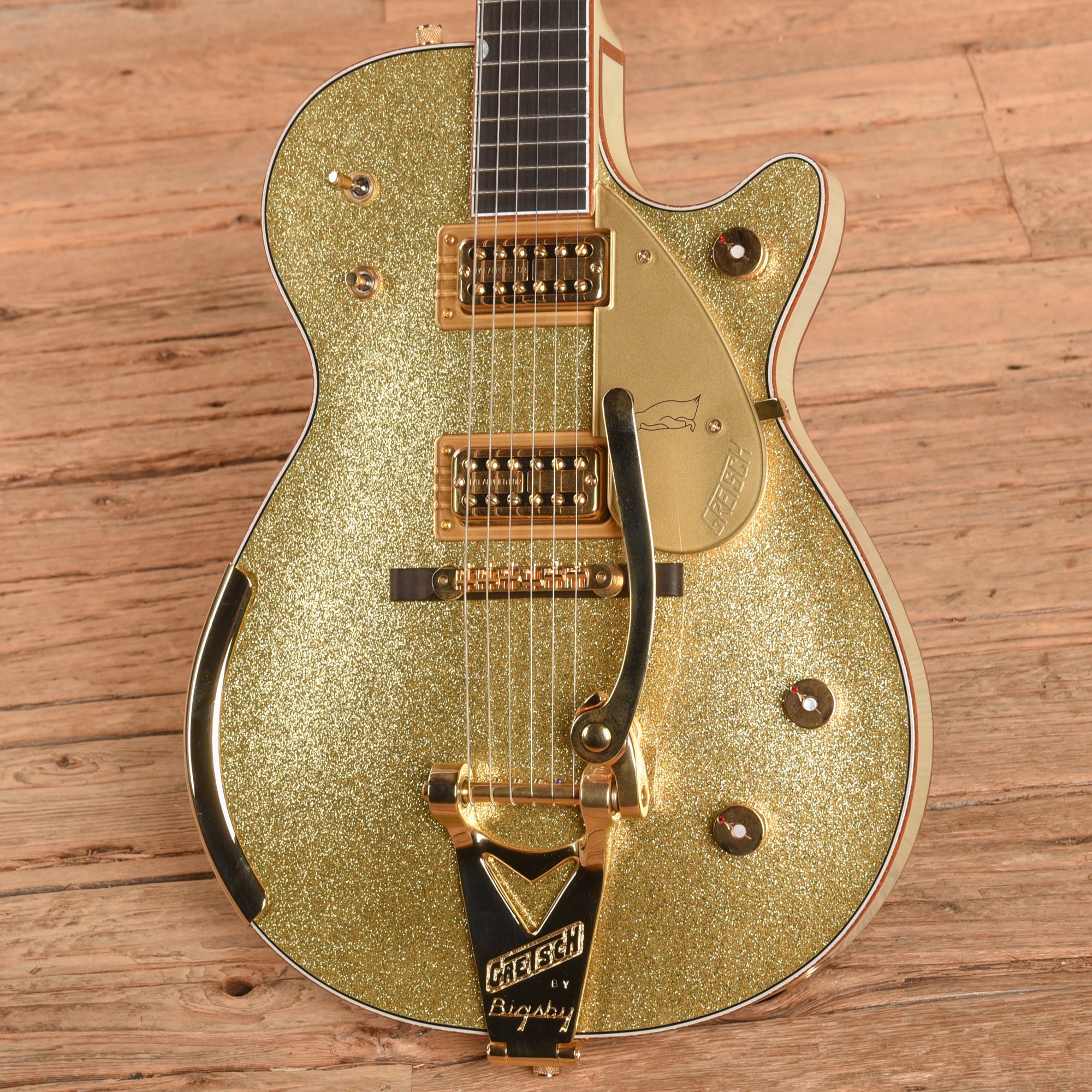 Gretsch G6134-CS Penguin Gold Sparkle 2021 - Zac Brown