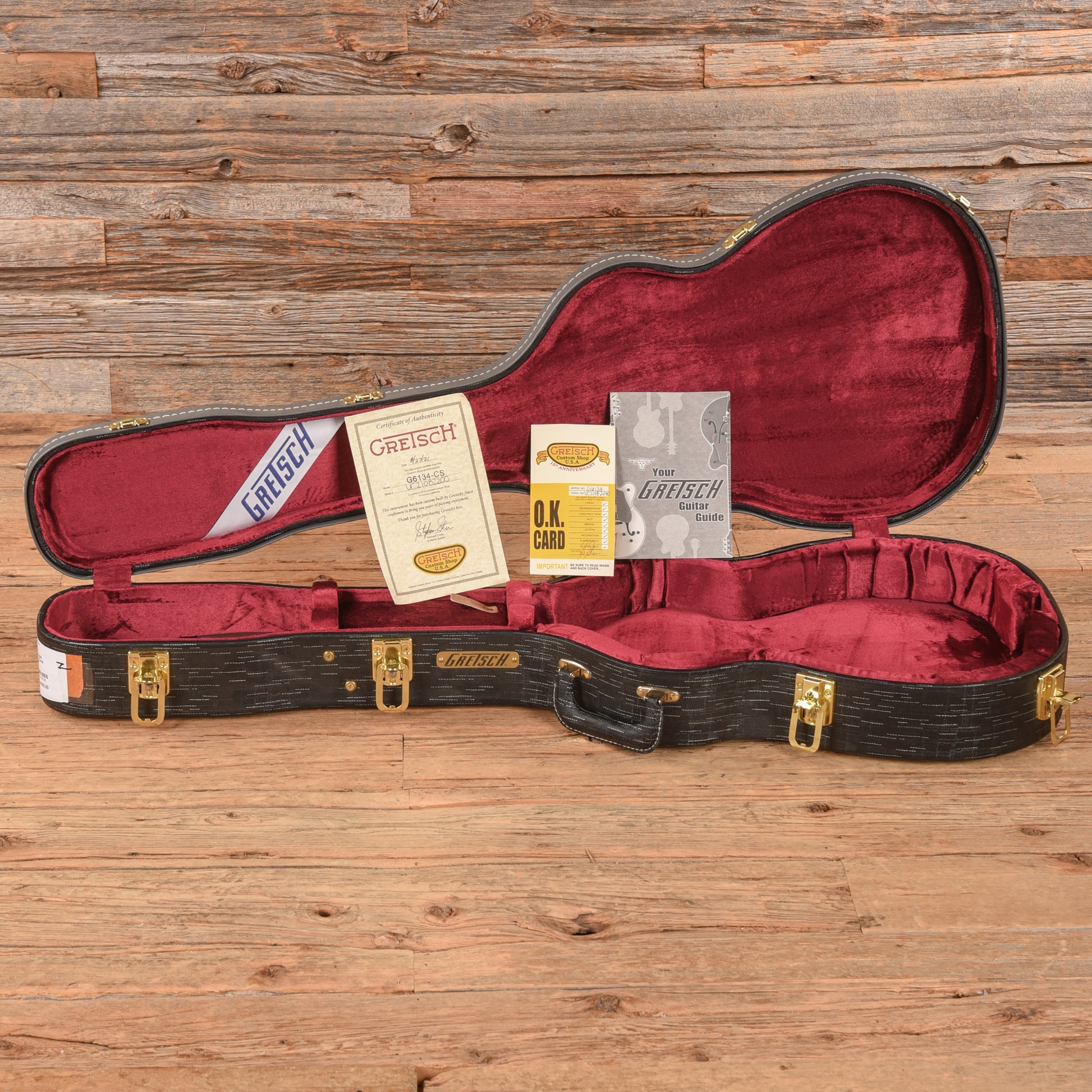 Gretsch G6134-CS Penguin Gold Sparkle 2021 - Zac Brown