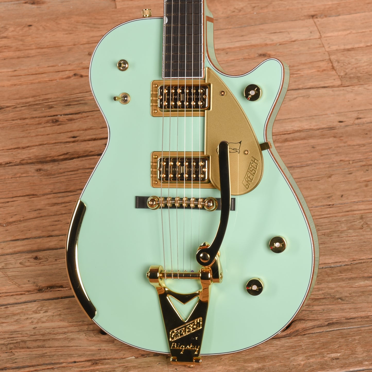 Gretsch G6134-CS Penguin Surf Green 2021 - Zac Brown