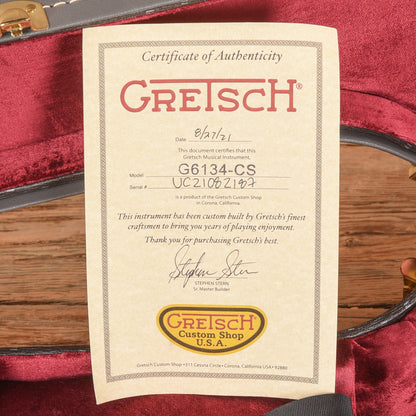 Gretsch G6134-CS Penguin White 2021 - Zac Brown