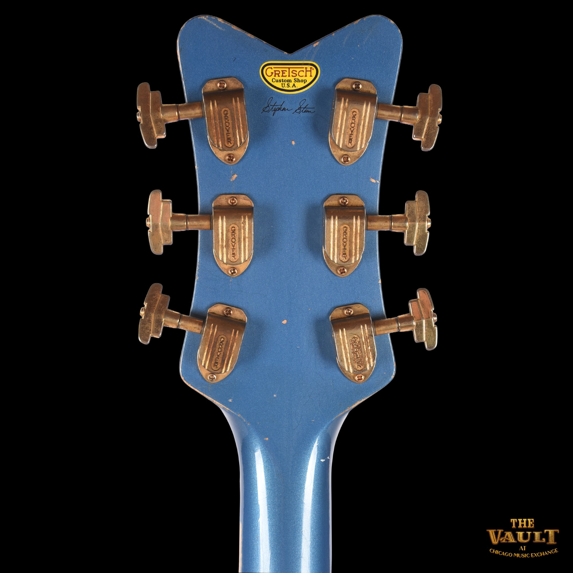 Gretsch G6136-CST White Falcon Custom Painted by Louis Markoya Protegé to Salvador Dali 2012 - Zac Brown