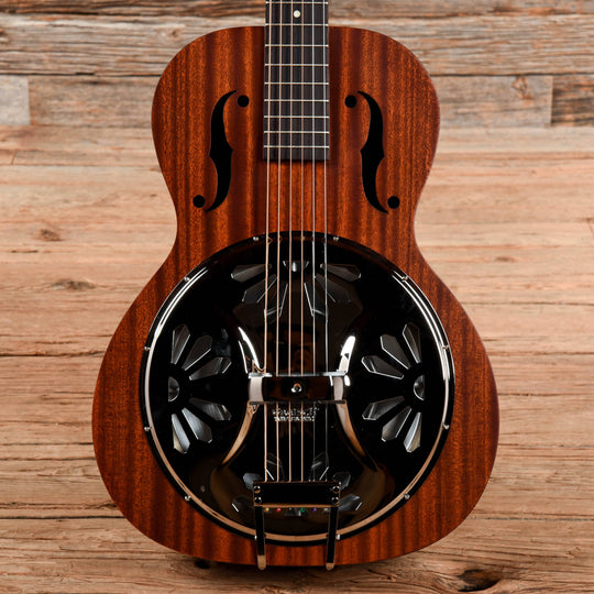 Gretsch G9200 Box Car Round Neck Resonator Brown