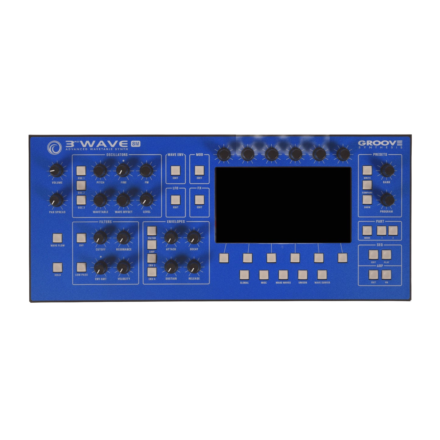 Groove Synthesis 3rd Wave 8M 8-Voice Advanced Wavetable Desktop Synthesizer Keyboards and Synths / Synths / Digital Synths
