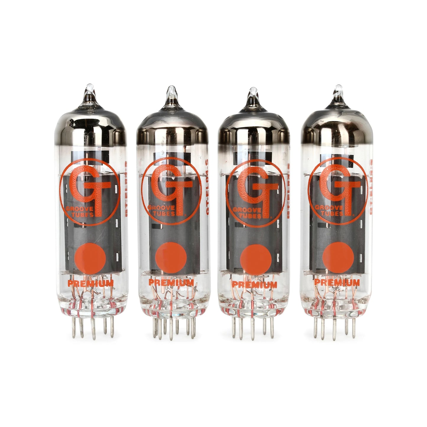 Groove Tubes GT-EL84-S Medium Tube Quartet Parts / Tubes